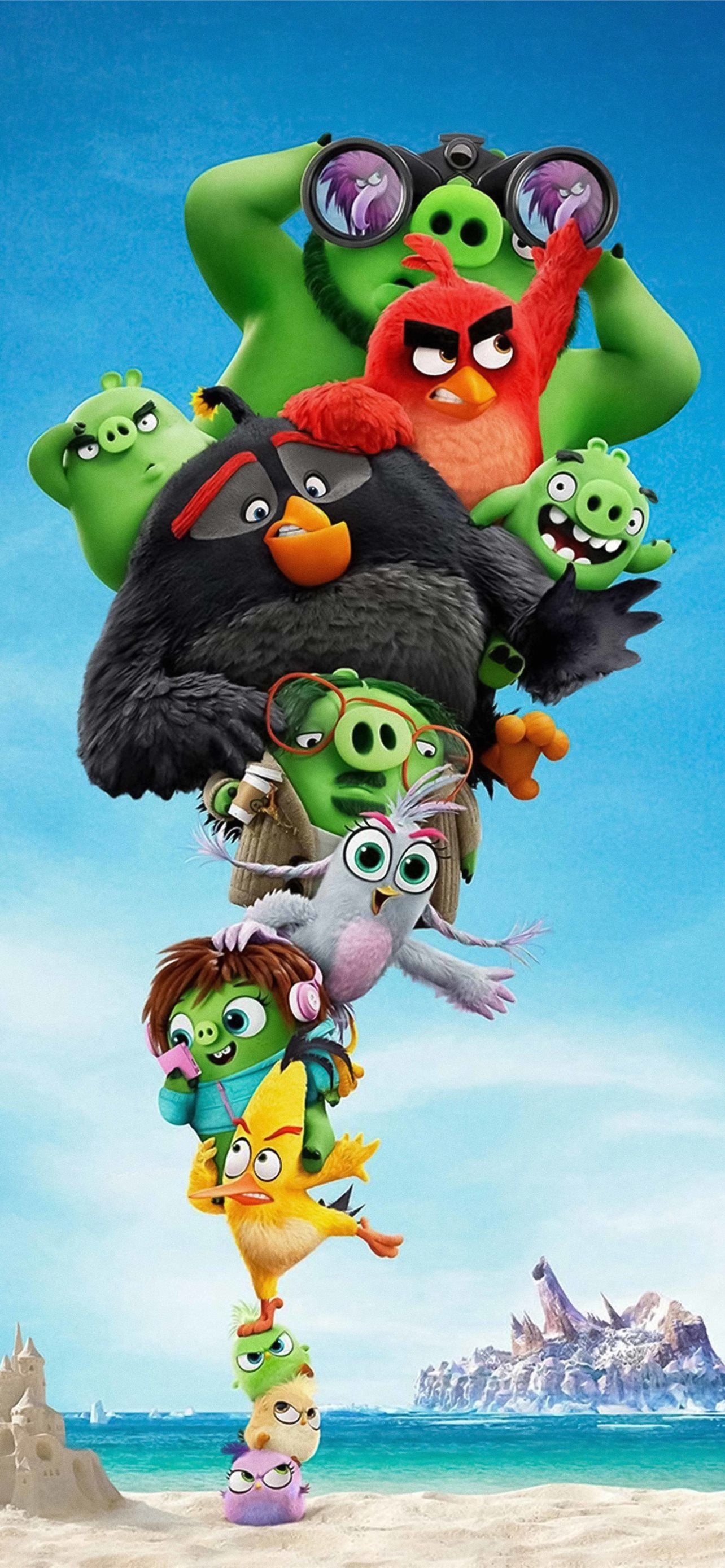 1284x2778 The Angry Birds 2 Samsung Galaxy Note 9 8 S9 S8 S8. iPhone Wallpaper Free Download