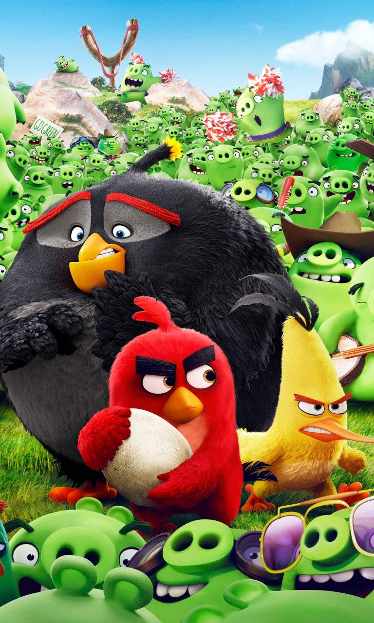768x1280 Angry Birds Animation Movie Wallpaper