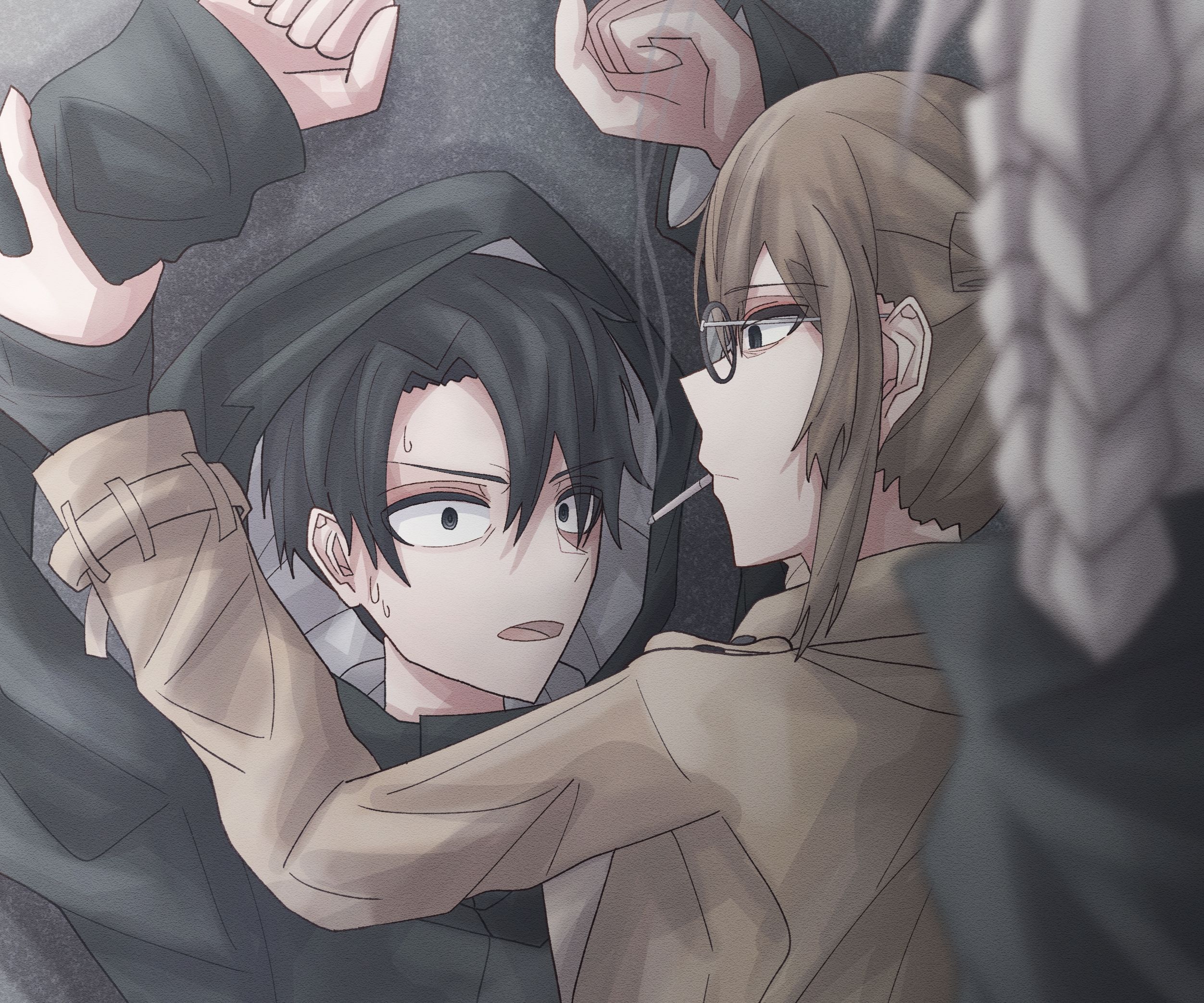 2504x2087 Desktop wallpaper: Anko Uguisu, Anime, Call Of The Night, Kou Yamori 4K free download for PC. 1072691
