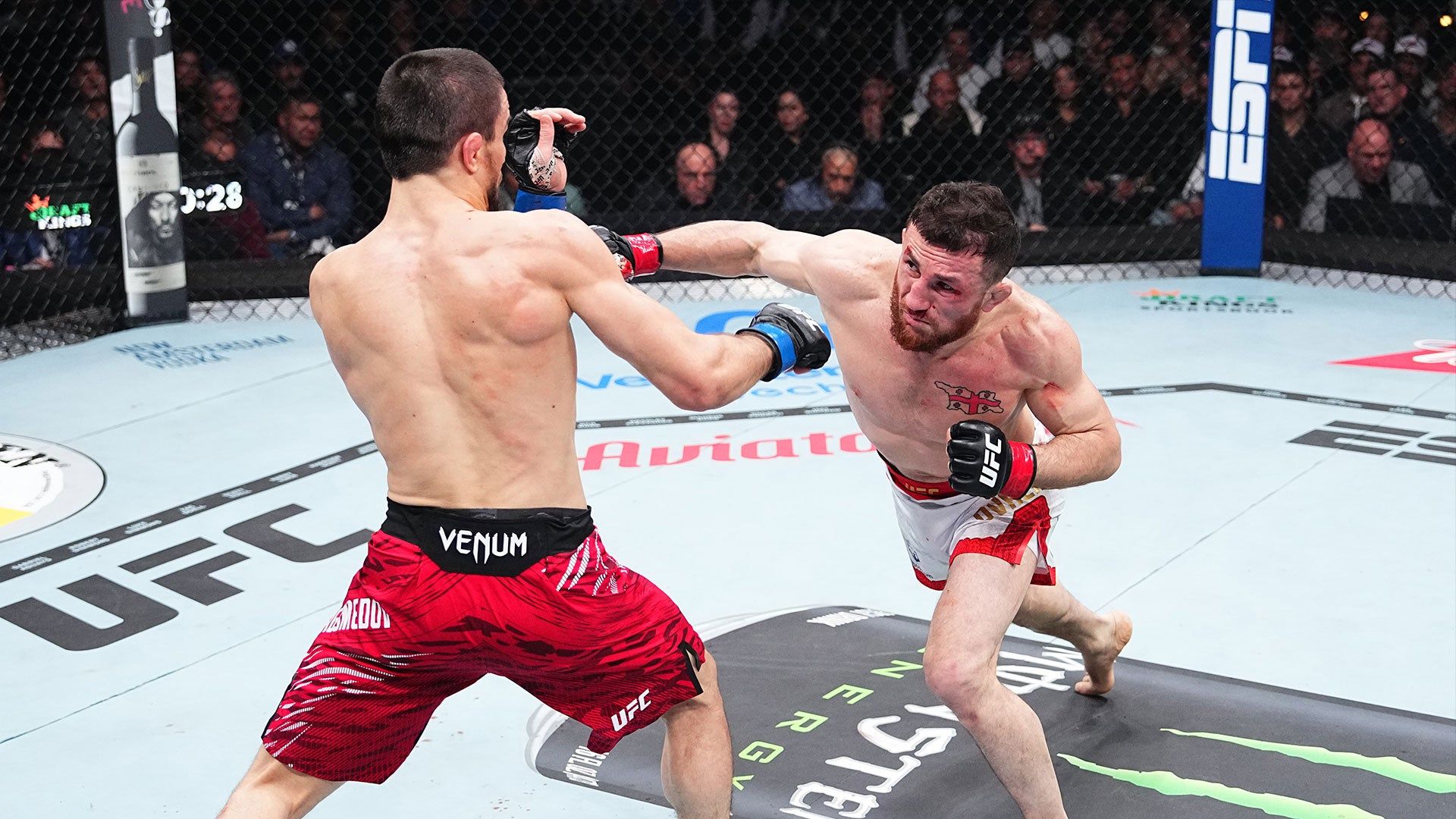1920x1080 Full Fight. Merab Dvalishvili vs Umar Nurmagomedov