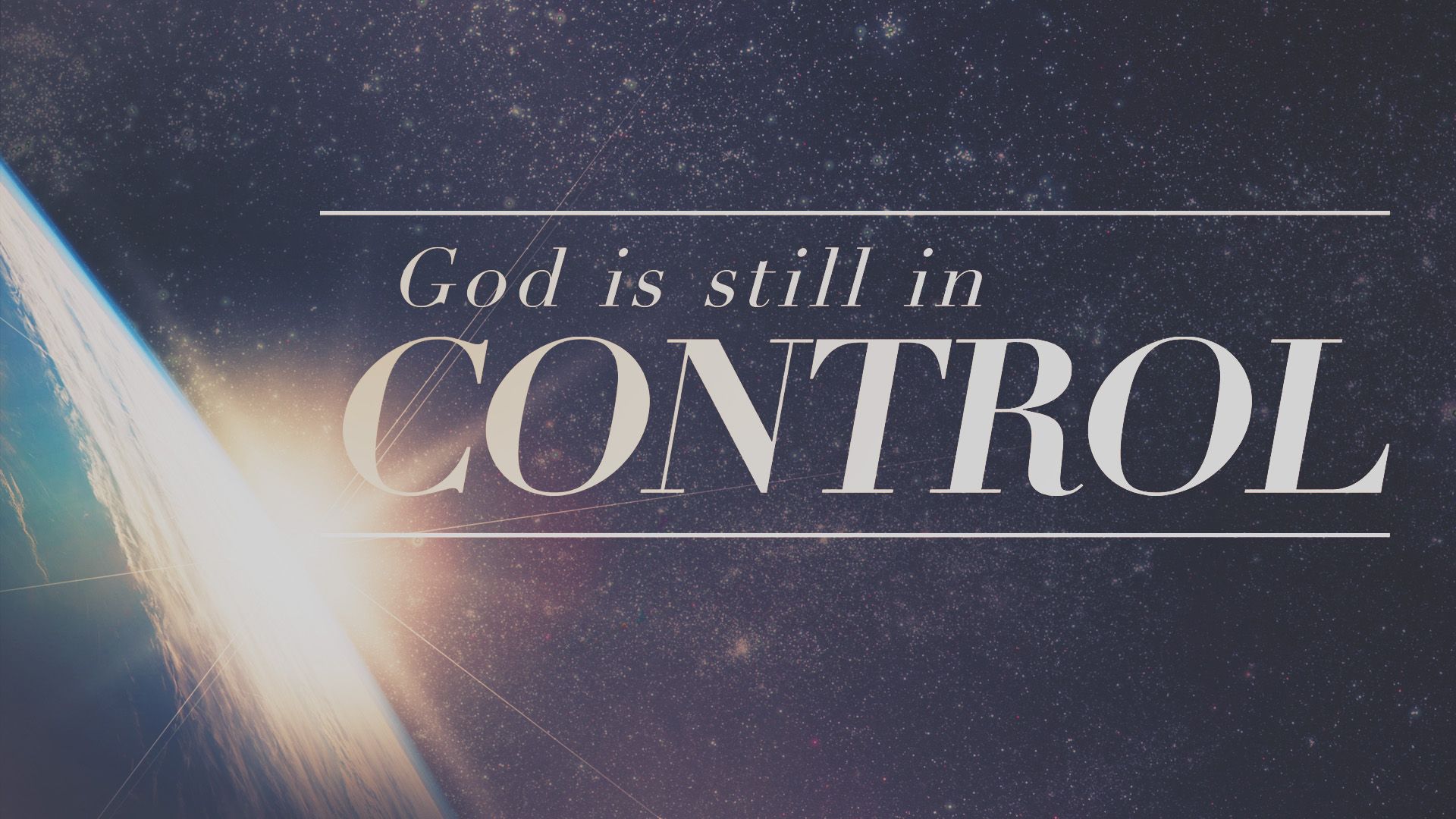 1920x1080 God is in Control