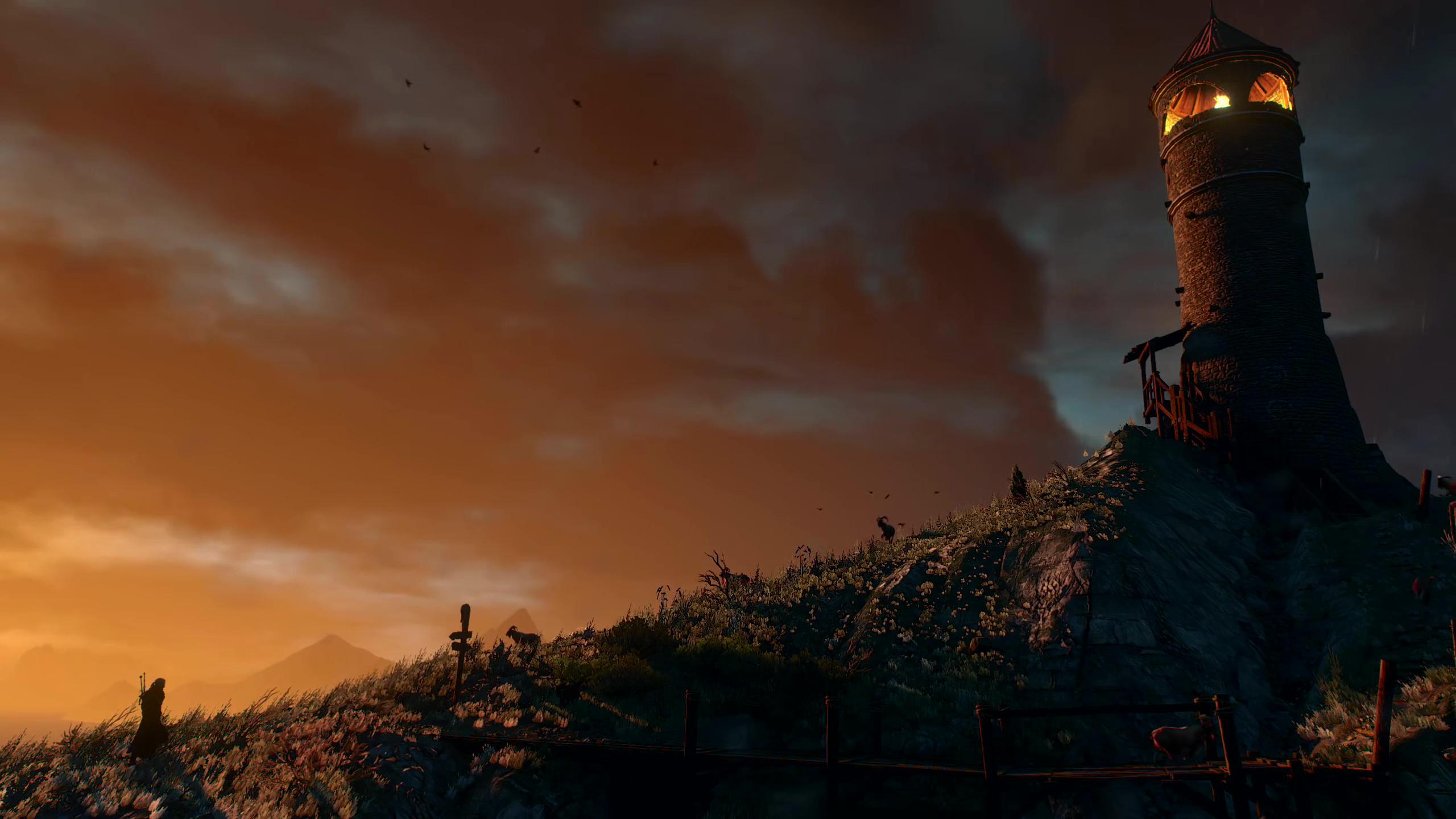 2560x1440 Medieval Lighthouse. Live Wallpaper [2560 x 1440]