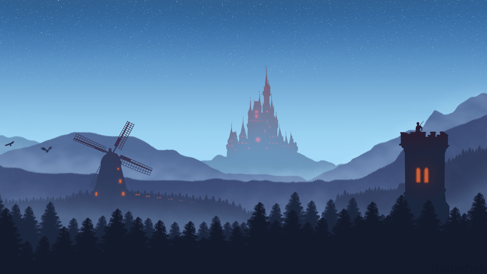 1920x1080 Mistbound Castle