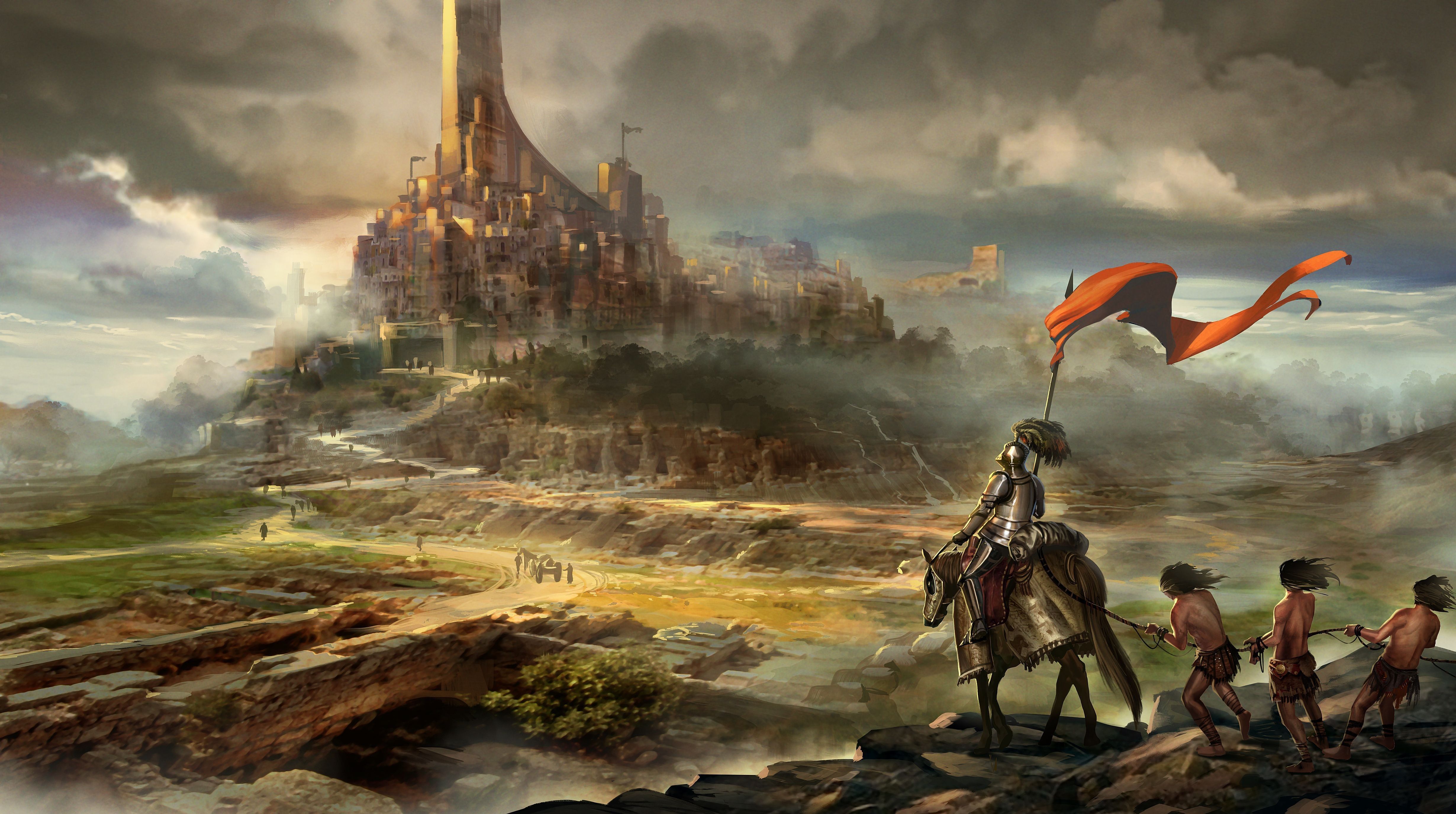 4920x2750 4k Medieval Wallpaper