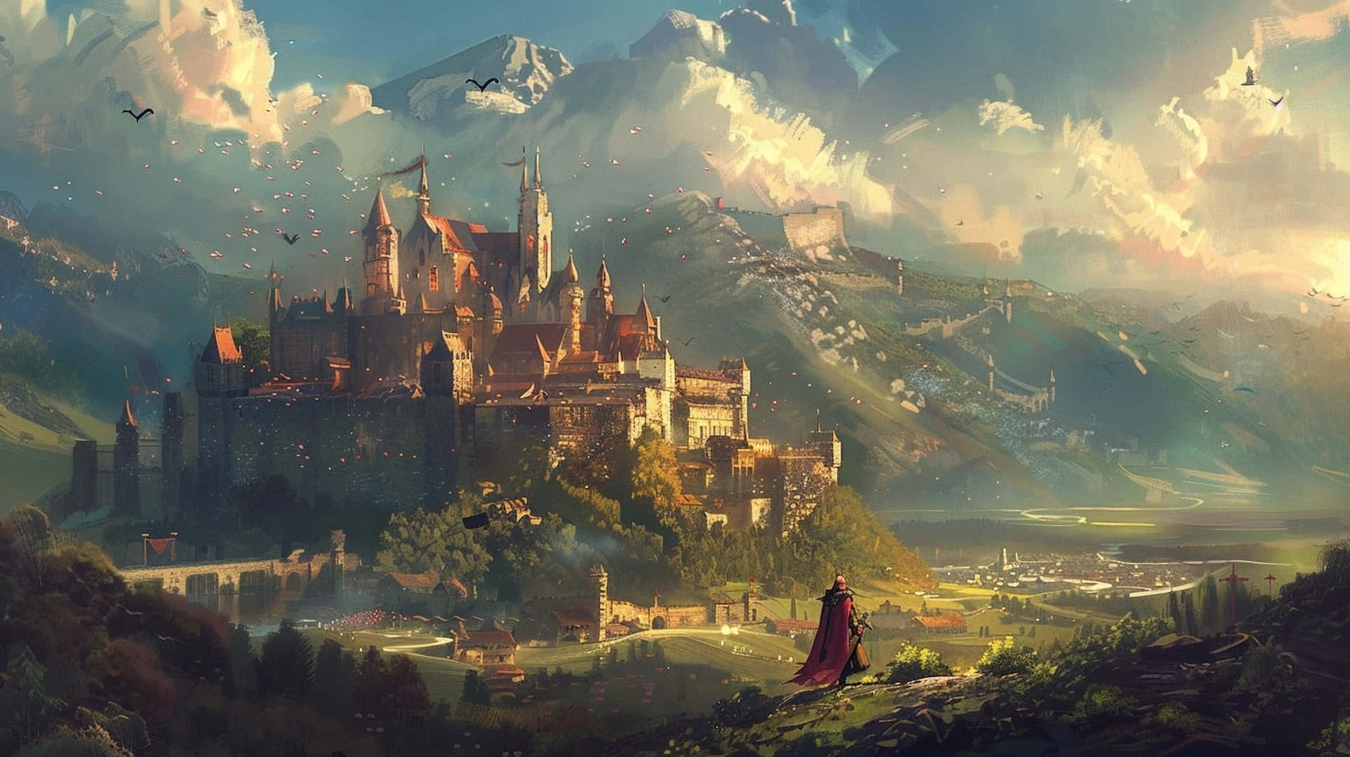 1920x1076 Medieval Fantasy Wallpaper