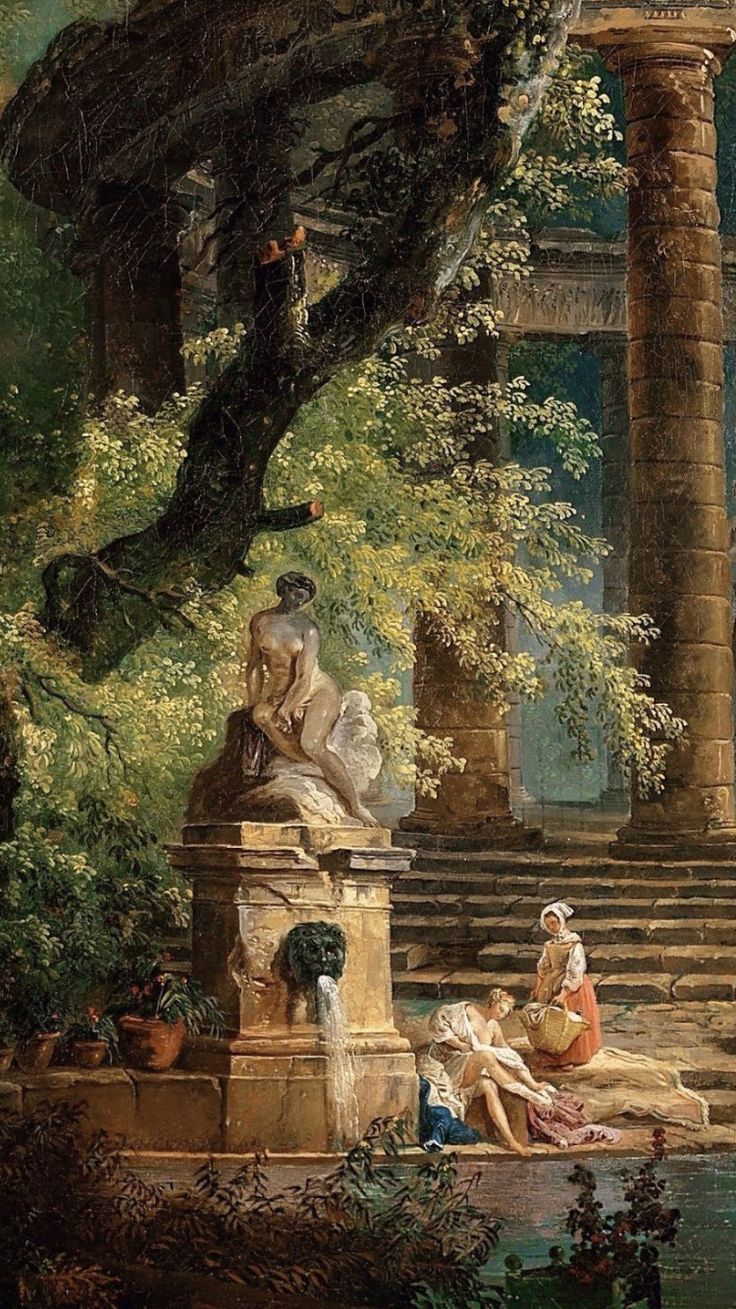 736x1309 Wallpaper arte medieval