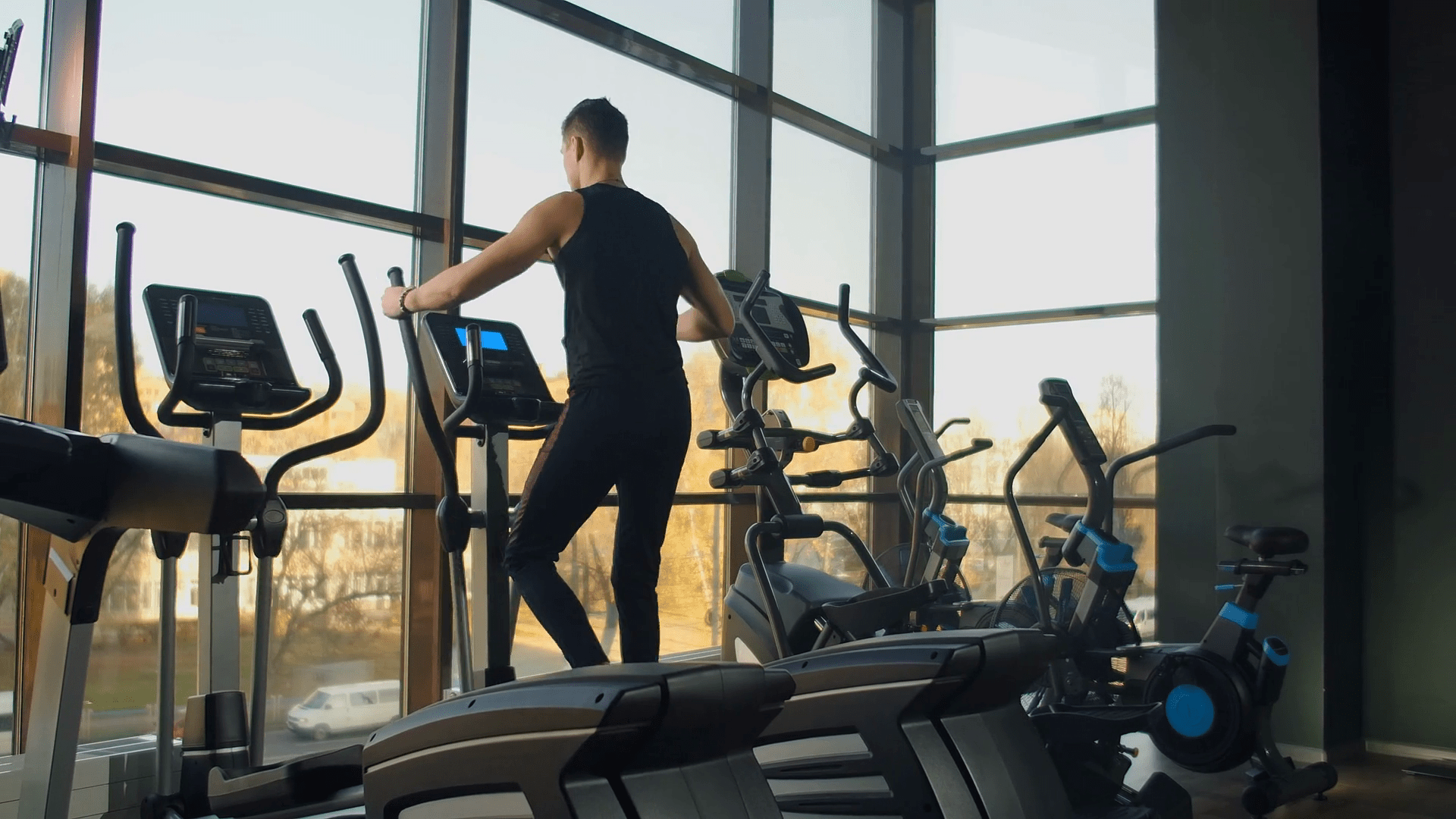 1920x1080 Elliptical Machine Stock Footage: Royalty Free Video Clips