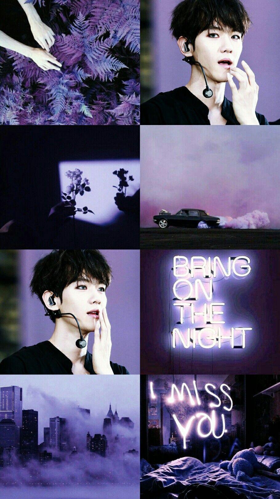 910x1620 Baekhyun EXO aesthetic. Kolase, Gambar, Pemandangan