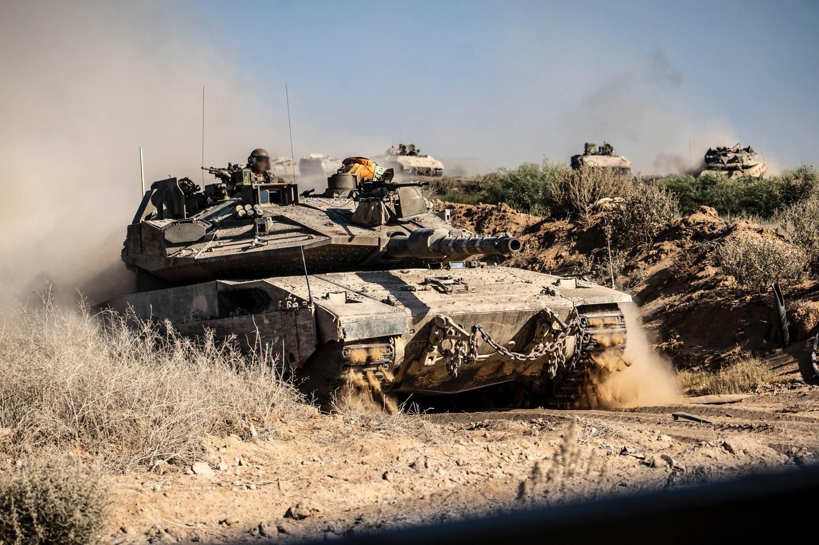 1600x1066 IDF releases footage of forces heading into Gaza City at start of offensive. The Times of Israel