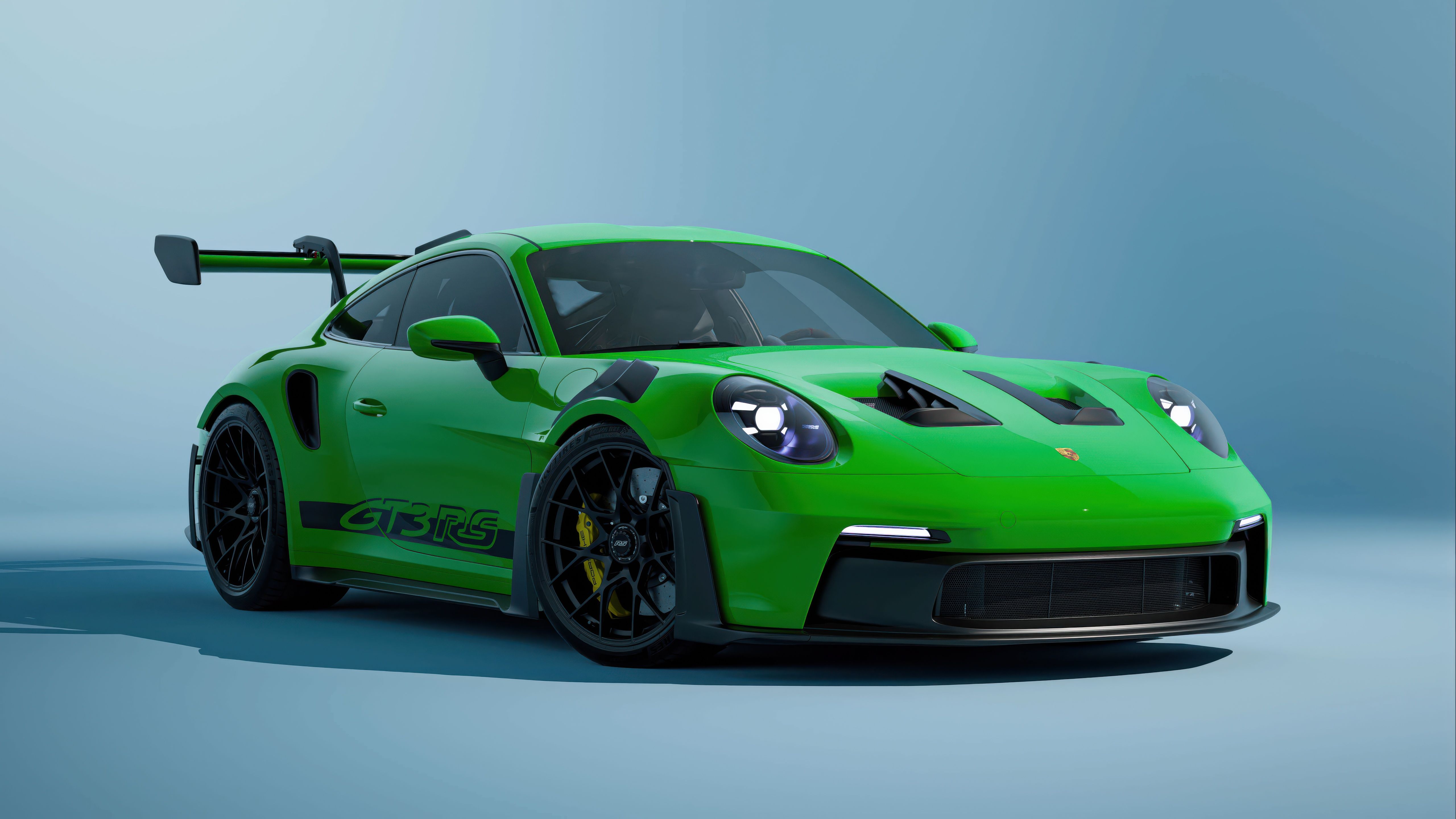 5120x2880 Green Porsche 911 Gt3 Rs Wallpaper, HD Cars Wallpaper, 4k Wallpaper, Image, Background, Photos and Picture