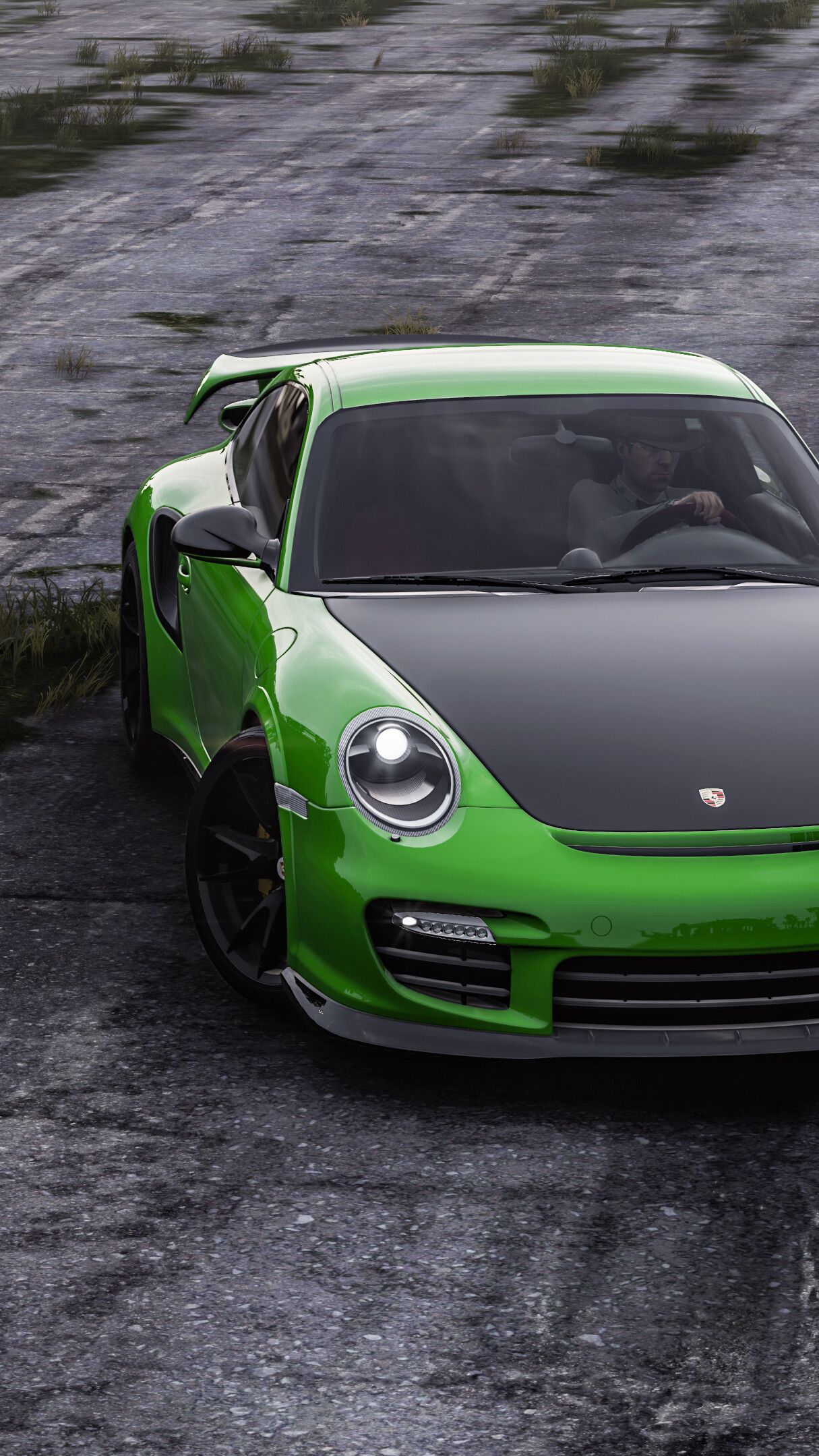 1215x2159 Porsche 911(997) gt2 rs wallpaper