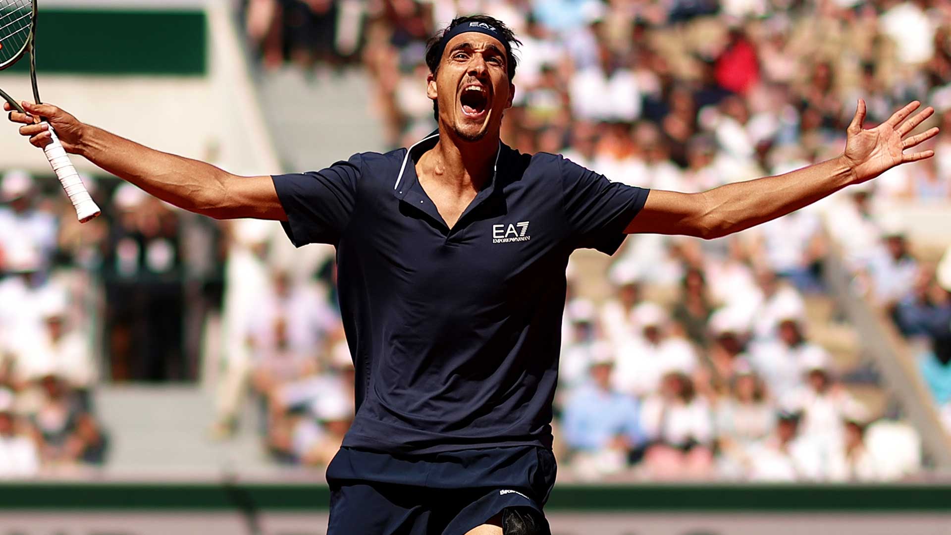 1920x1080 Lorenzo Sonego Defeats Andrey Rublev, Karen Khachanov Advances At Roland Garros