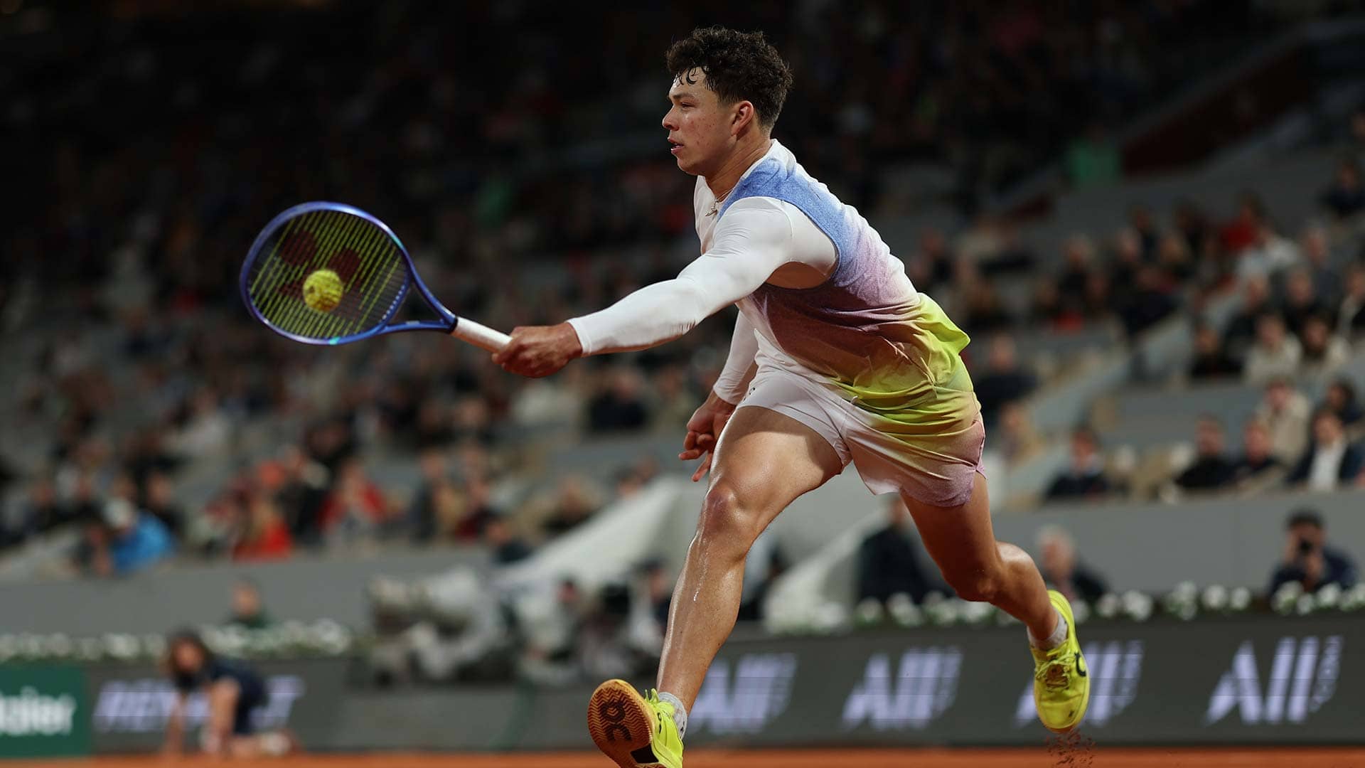 1920x1080 Ben Shelton Defeats Lorenzo Sonego In Late Night Roland Garros Five Setter