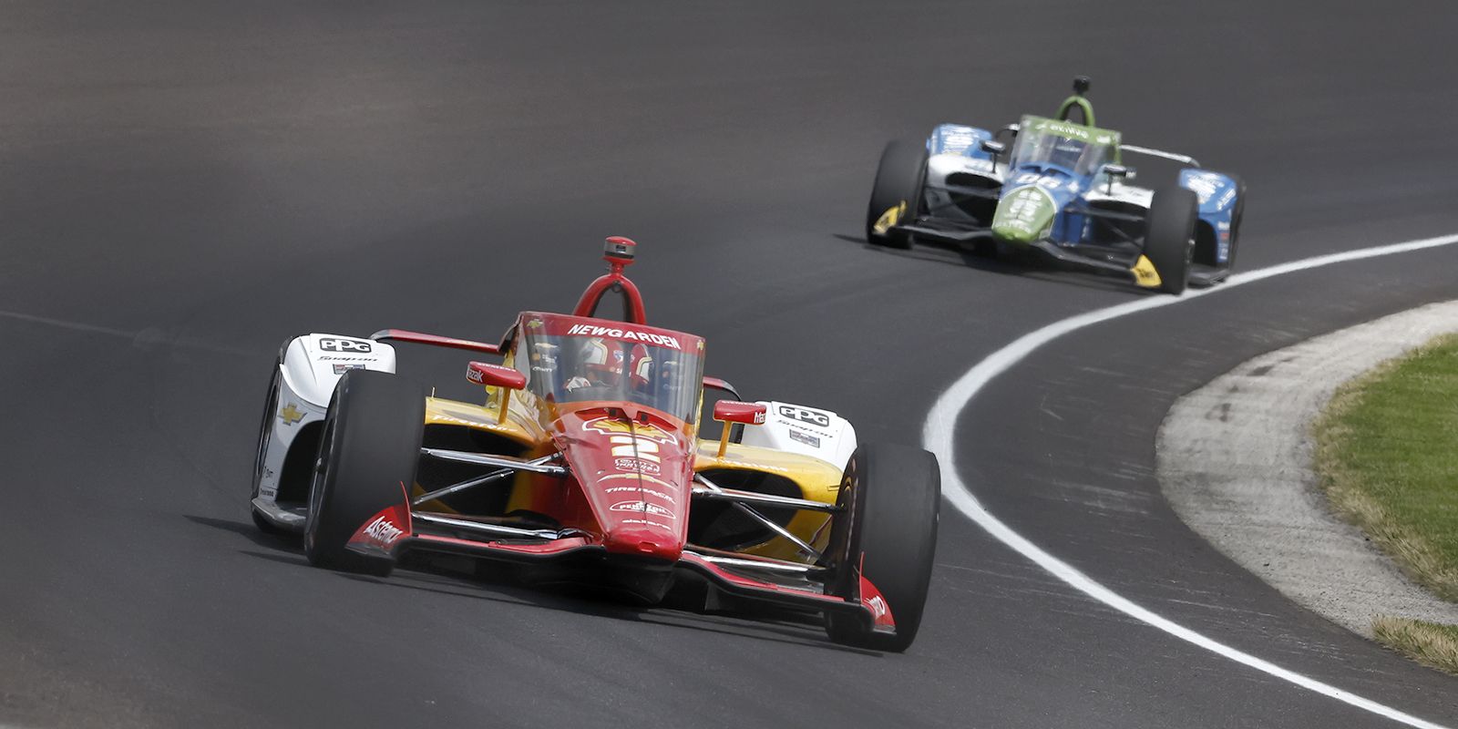 1600x800 Josef Newgarden Paces Final '500' Practice on Miller Lite Carb Day