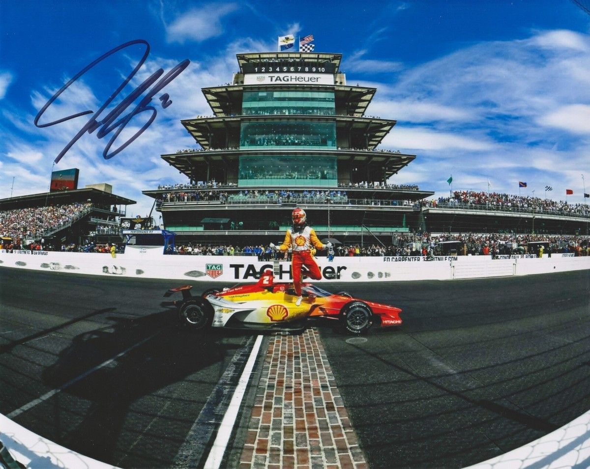 1200x955 2 Time Indy 500 JOSEF NEWGARDEN Indianapolis 500 Auto Race WINNER 8 X 10 SIGNED