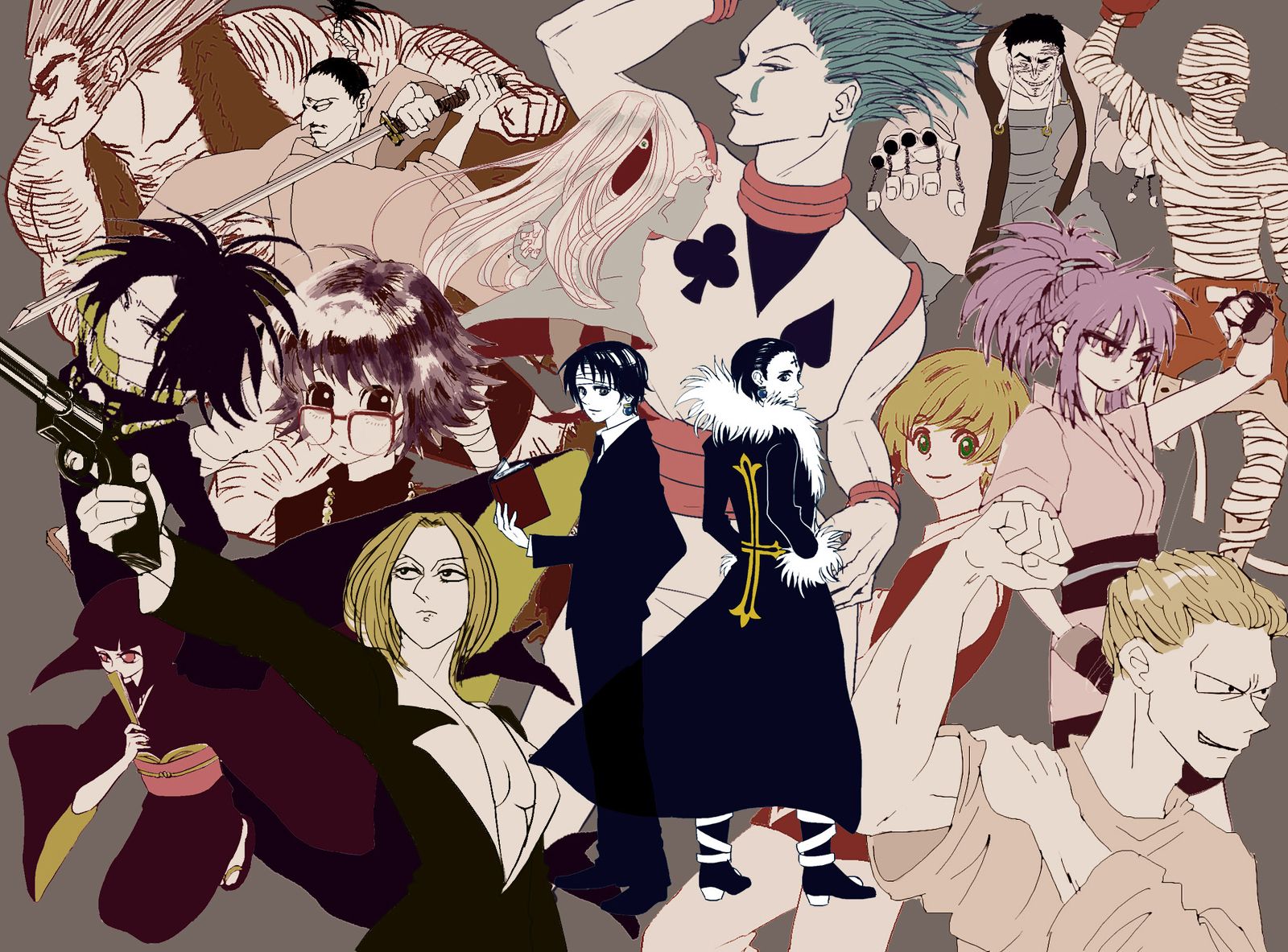 1600x1183 Uvogin, Fanart Anime Image Board