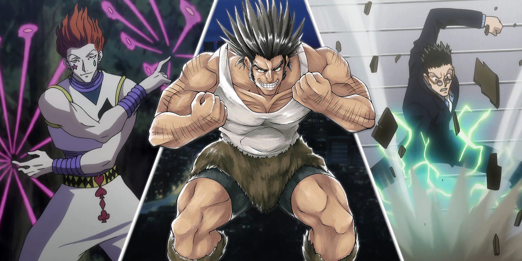 1800x900 Tallest Hunter x Hunter Characters, Ranked
