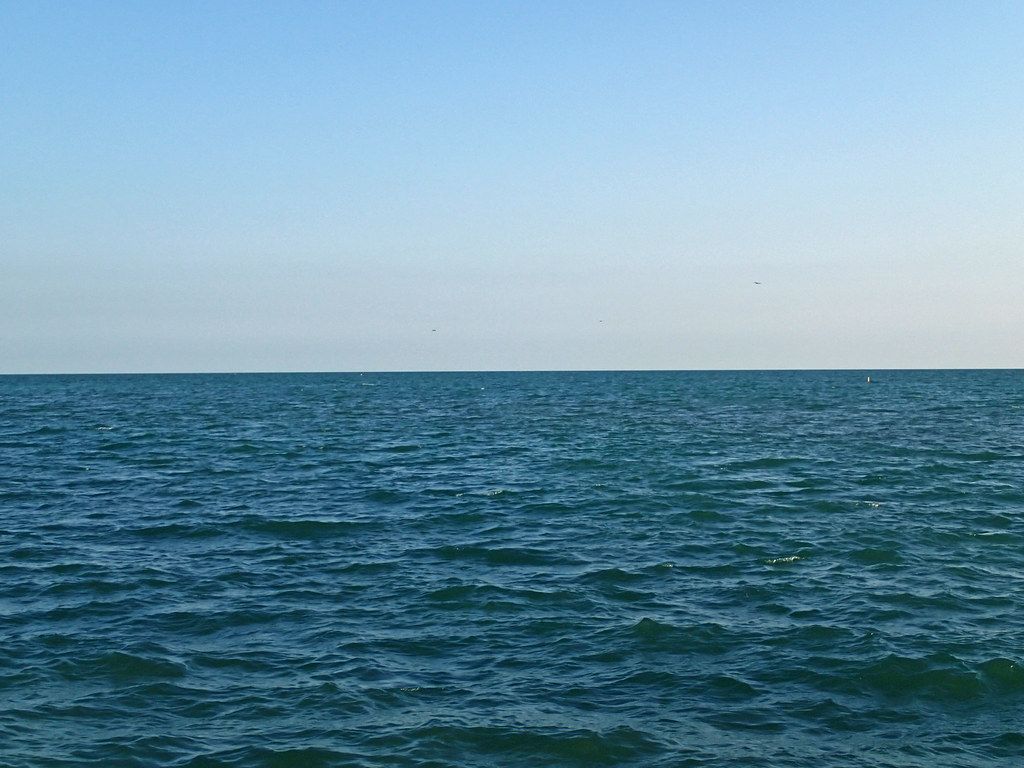 1024x768 Gulf of Mexico view from Blind Pass, Sanibel Island, Flor