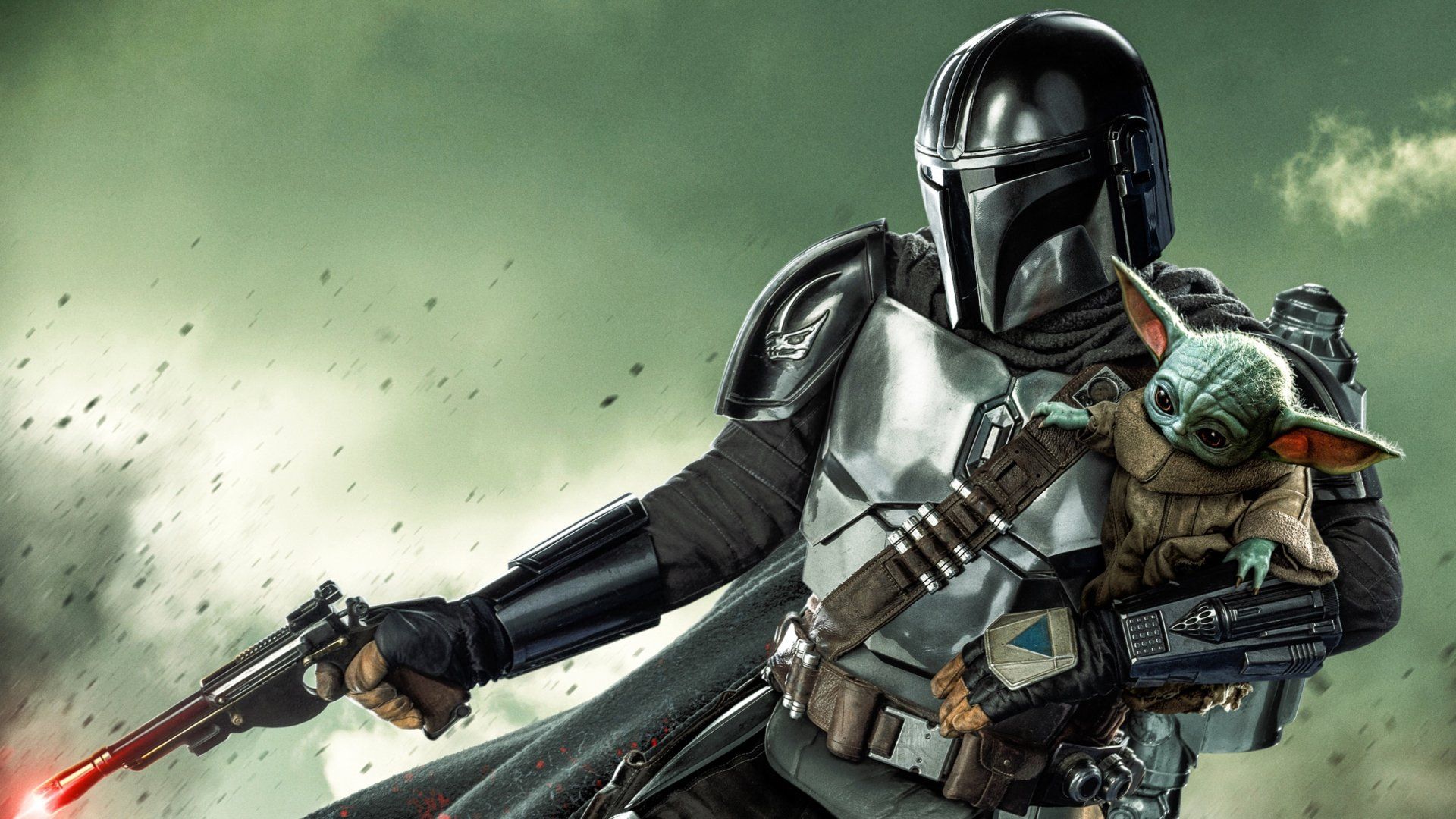 1920x1080 Mandalorian And Grogu Wallpaper