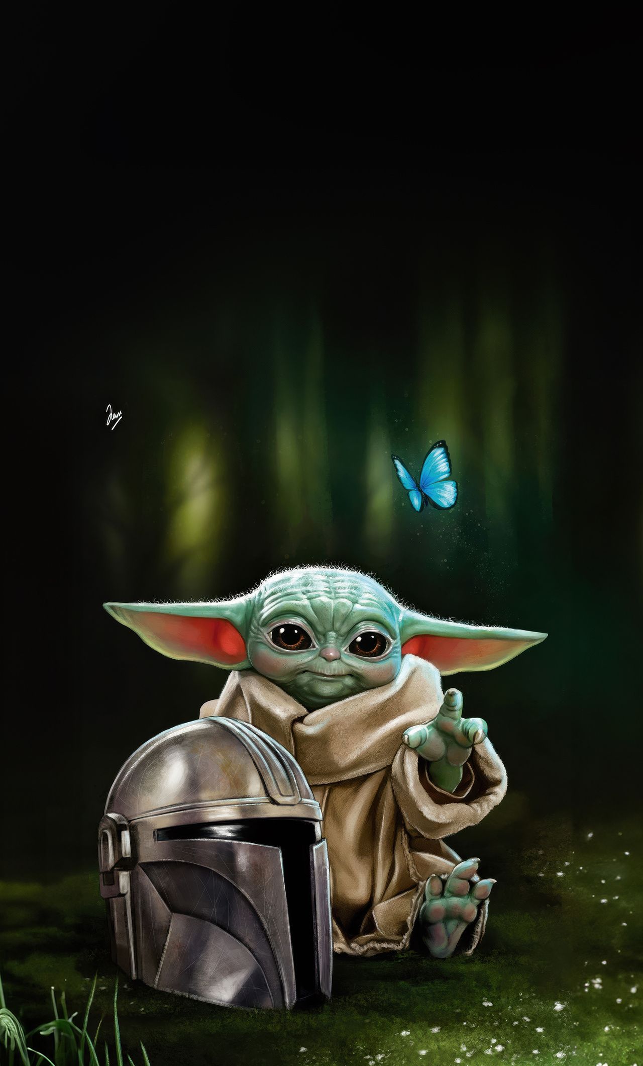 1280x2120 Grogu The Galaxy Cutest Jedi iPhone , HD 4k Wallpaper, Image, Background, Photos and Picture