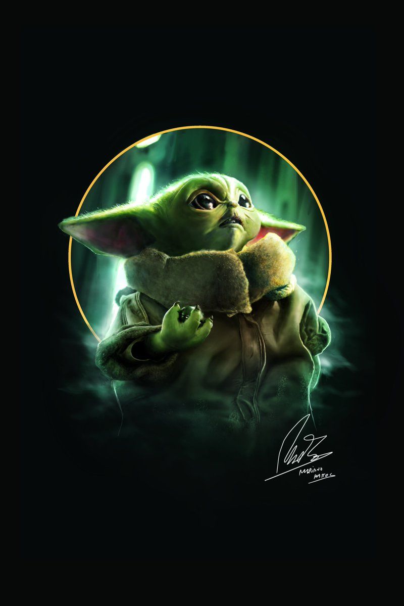 800x1199 grogu #mandalorian #disney #starwars
