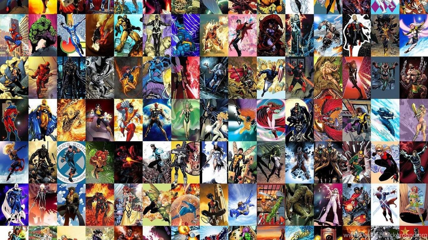 1366x768 Marvel Superheroes Wallpaper Background Image Desktop Background
