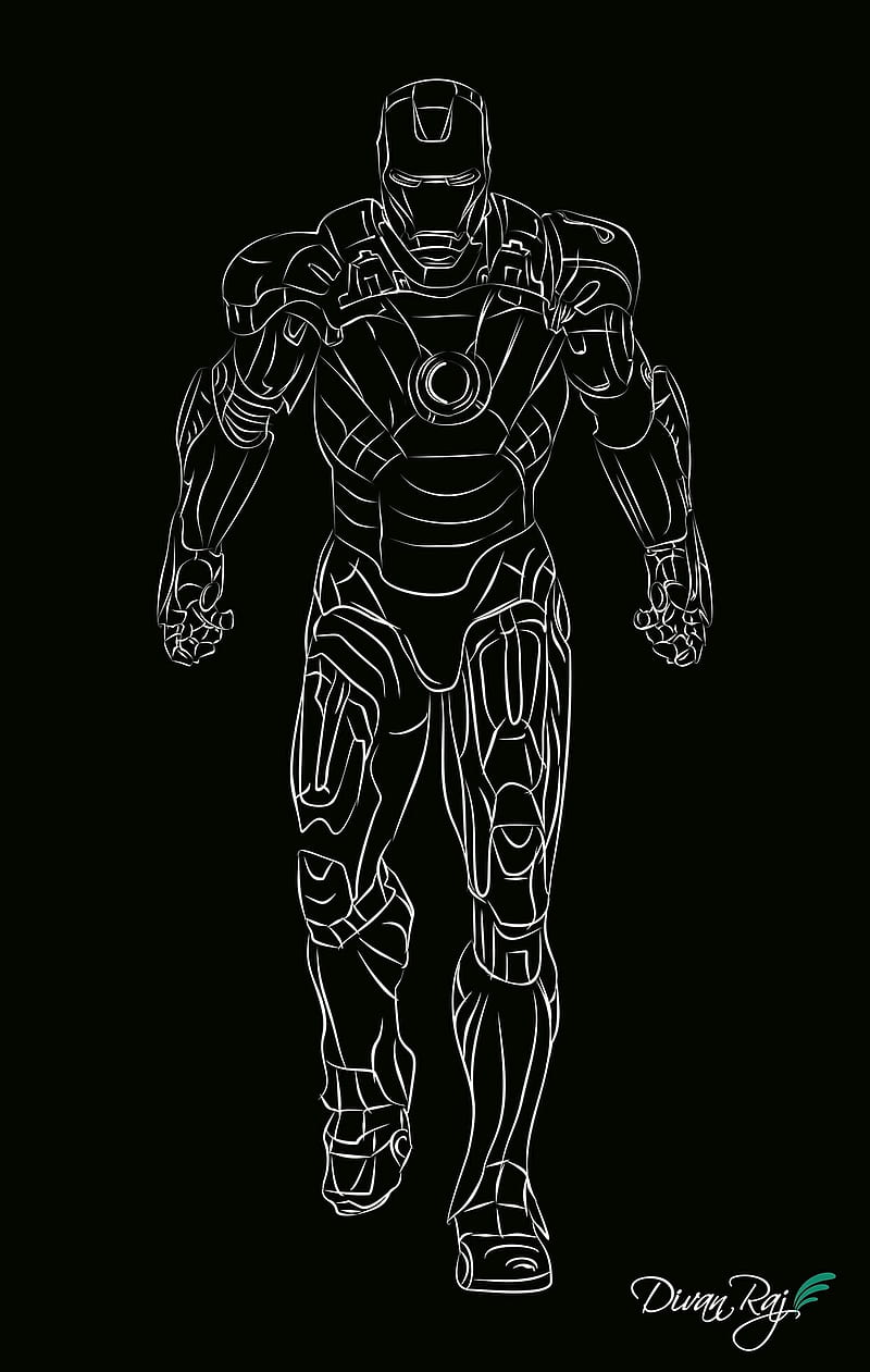 800x1261 Iron man, amoled, black, blueprint, ironman, marvel, HD phone wallpaper