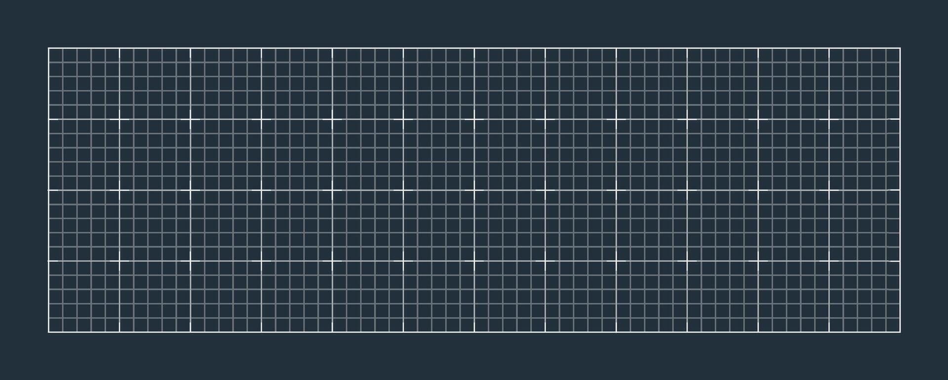 1920x770 Grid Background In Blueprint Style On Graph Paper. Line Pattern Designed For Sketches, Diagrams, And Scale Based Illustrations. Black And White Illustration