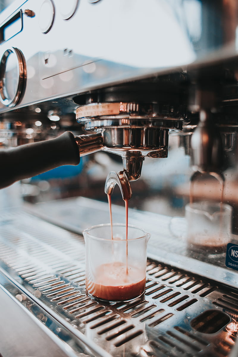 800x1200 Cup on espresso machine, HD phone wallpaper