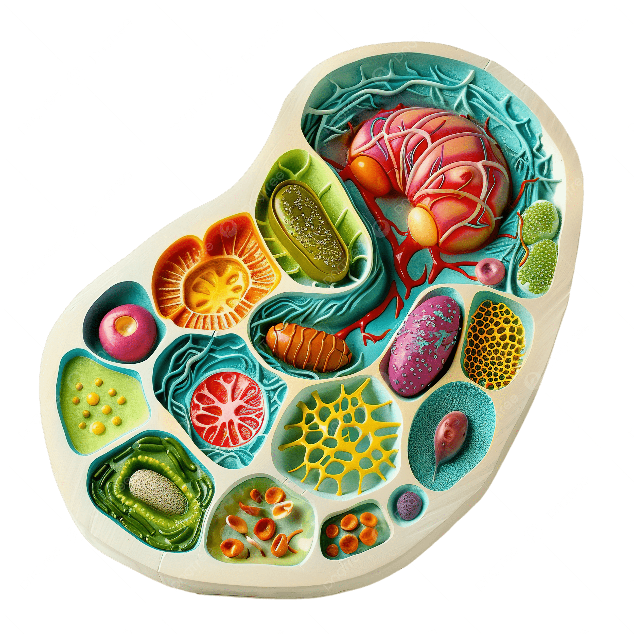 2500x2500 Anatomy Of An Plant Cell, Plant Cell, Plant, Chloroplast PNG Transparent Image and Clipart for Free Download