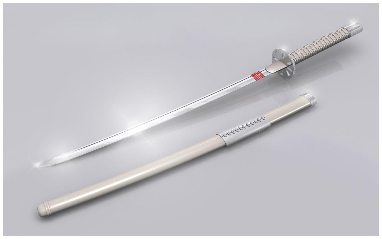 1280x800 White Katana Sword Wallpaper