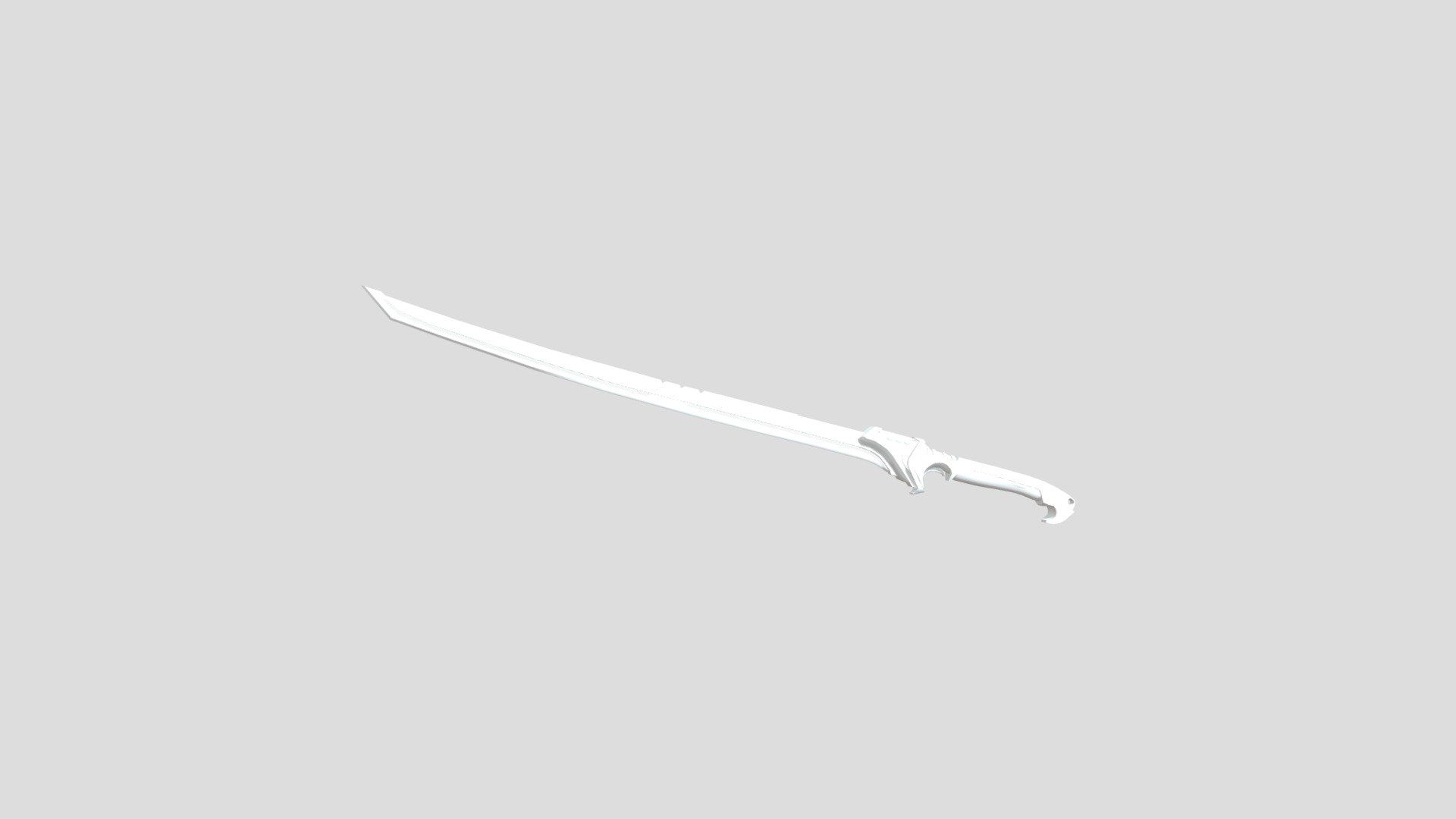 1920x1080 Futuristic Katana Free 3D model by Red [e35c8e9]