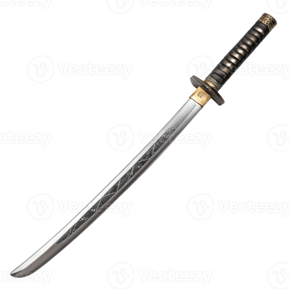 980x980 Katana edo period isolated on transparent background 66338383 PNG