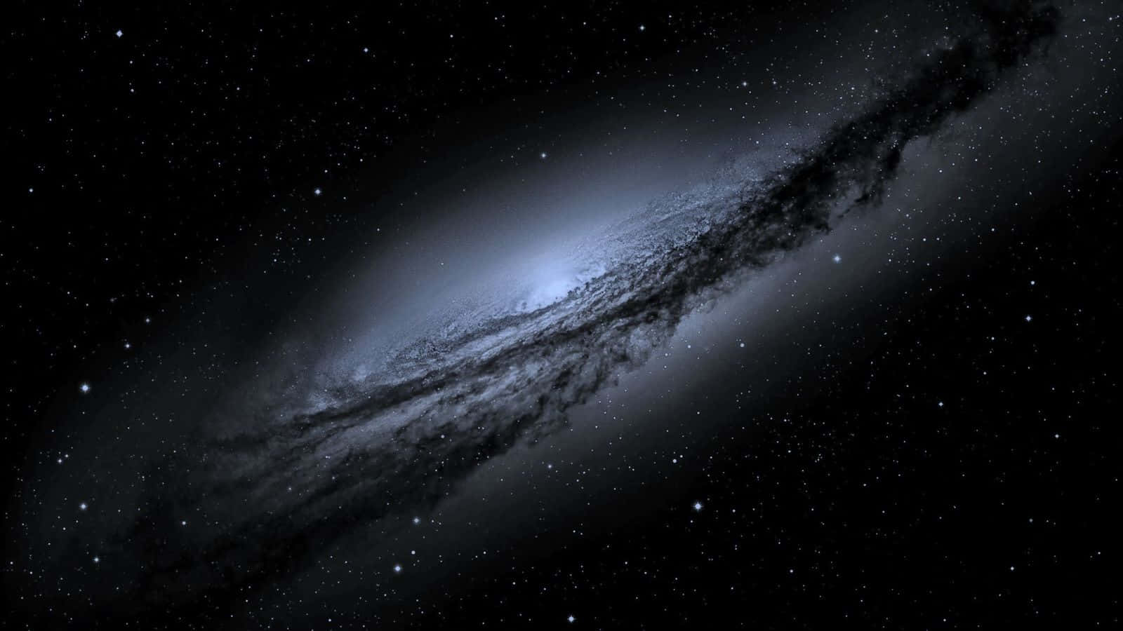 1600x900 Download Enigmatic Black Galaxy Background