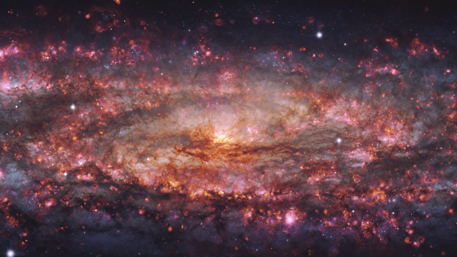 1600x900 Astronomers capture the most intricate picture of a galaxy in a thousand colors ever seen (photo, video)