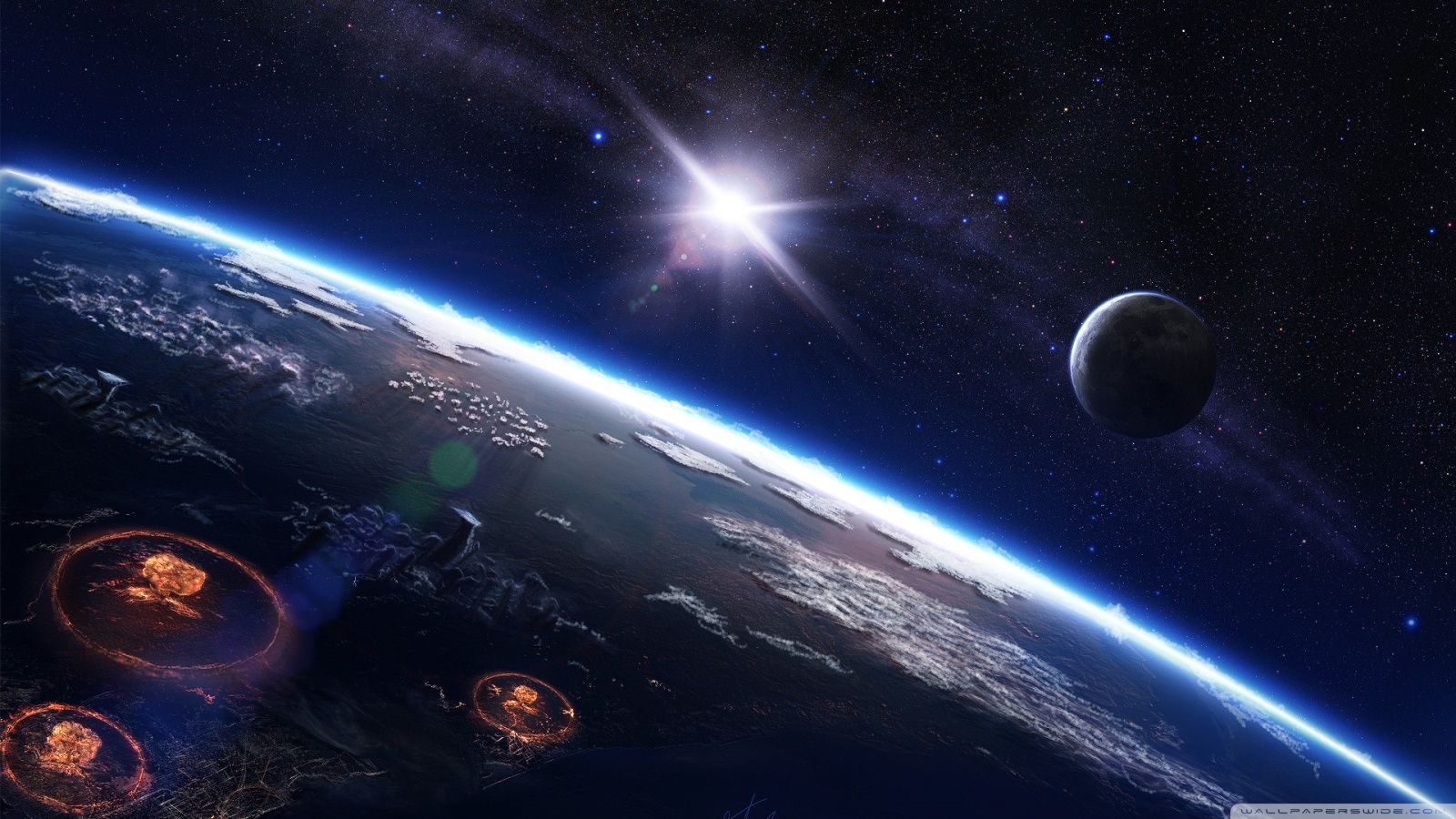 1600x900 Galaxy IV 4K UHD Wallpaper for UltraHD Desktop and TV : Smartphone and Tablet Devices