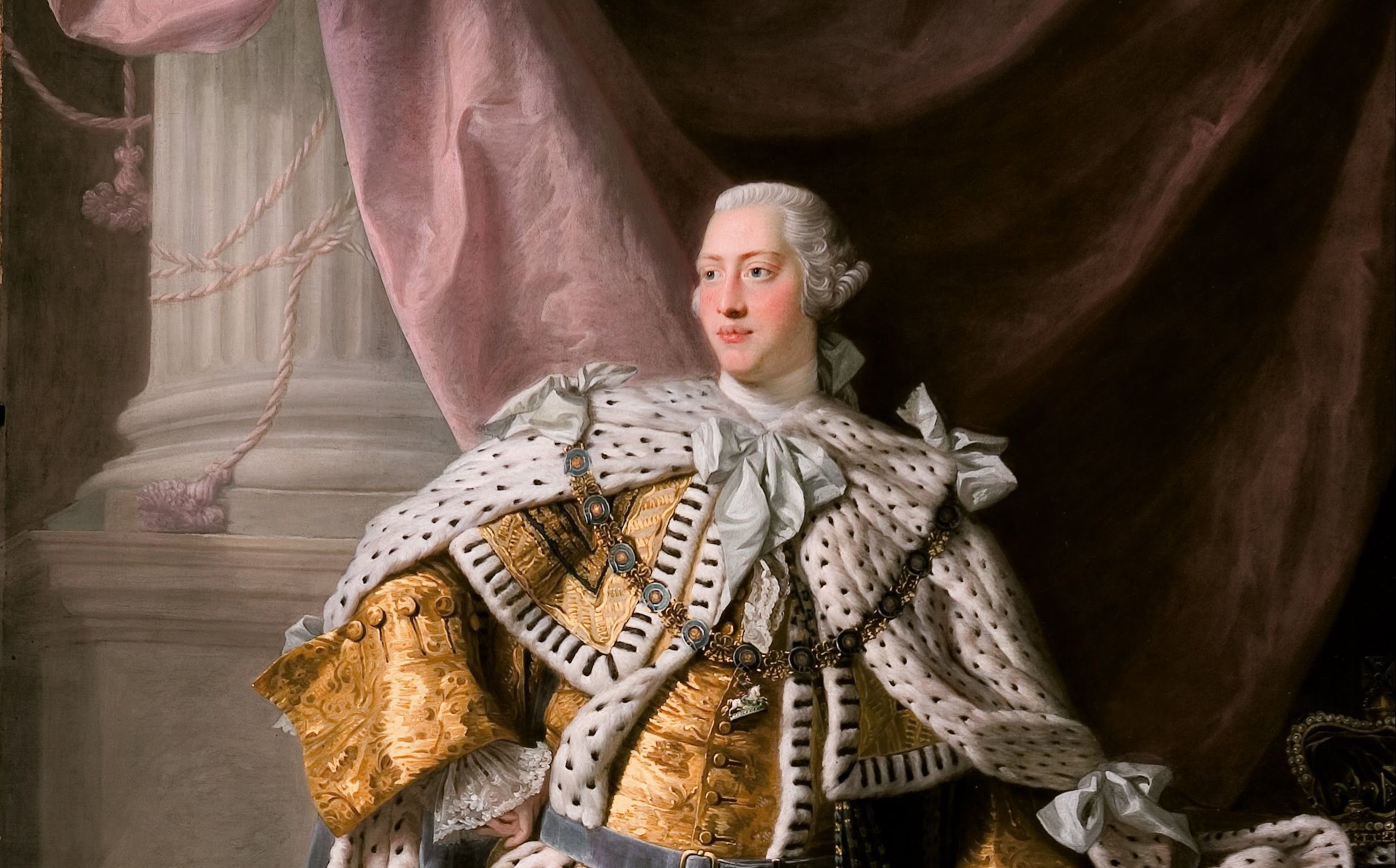 2422x1507 Download Man King George III HD Wallpaperx1507