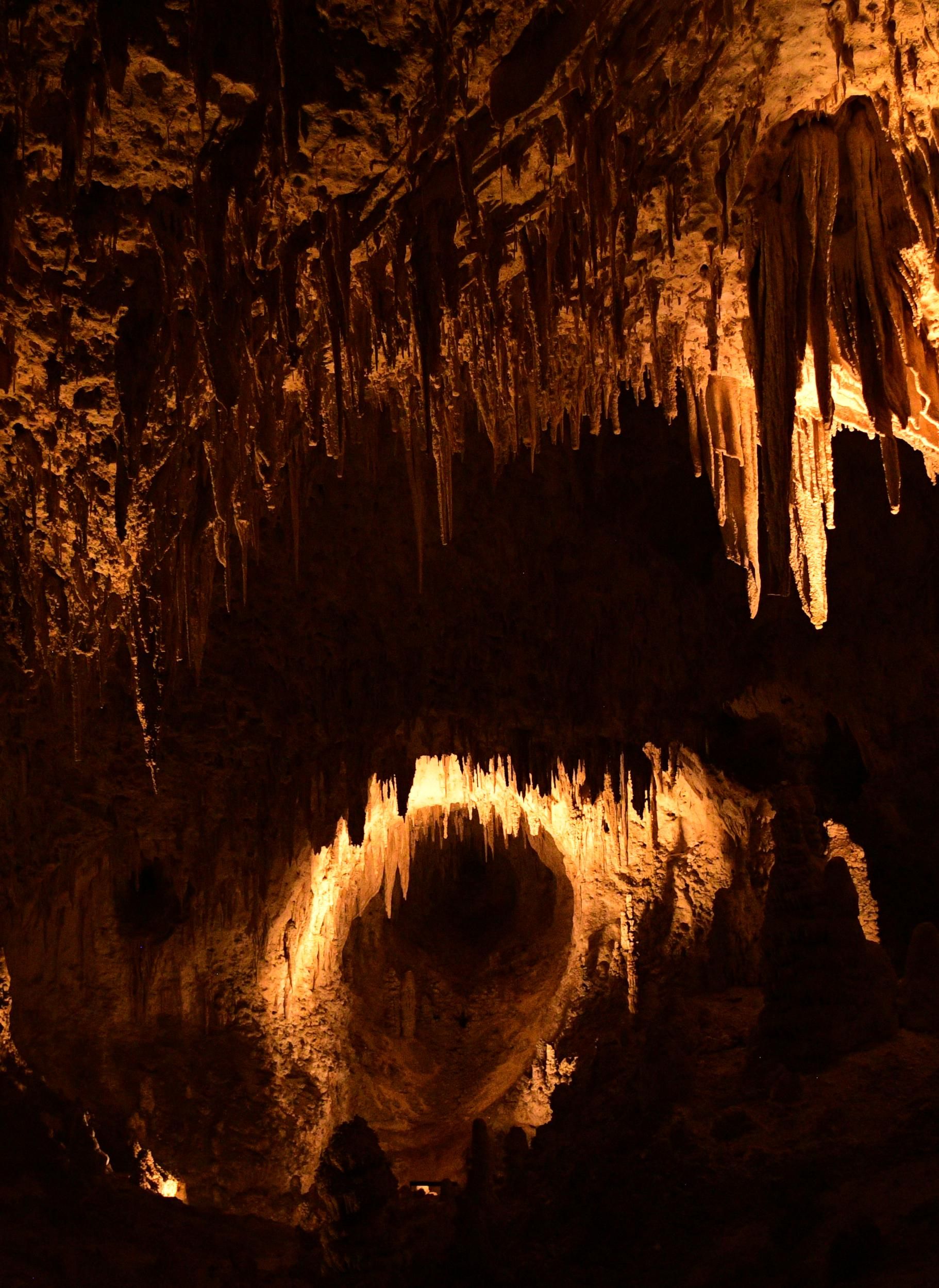 1822x2500 Ominous Cave Mouth in Carlsbad Caverns National Park, New Mexico. [OC][1822x2500] @seanaimages