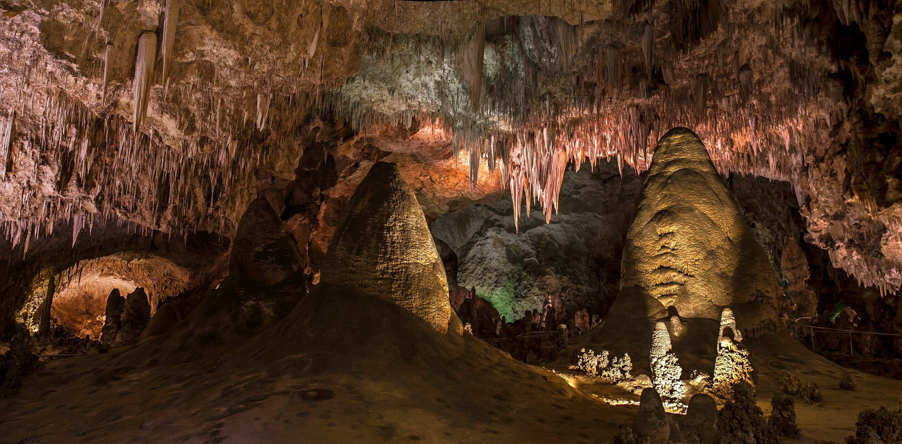 2917x1437 Carlsbad Caverns National Park Wallpaper