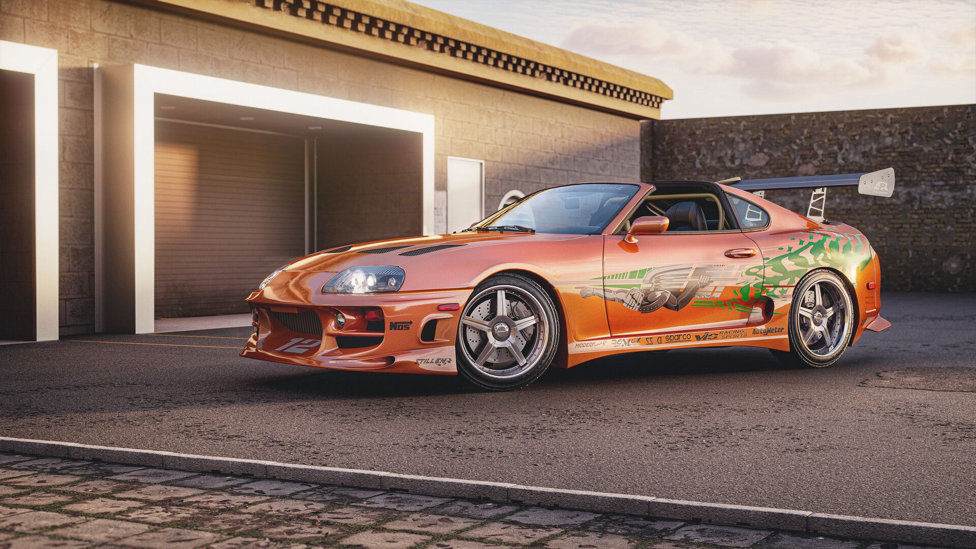1920x1080 Toyota Supra A80 (The Fast and The Furious) Full CGI