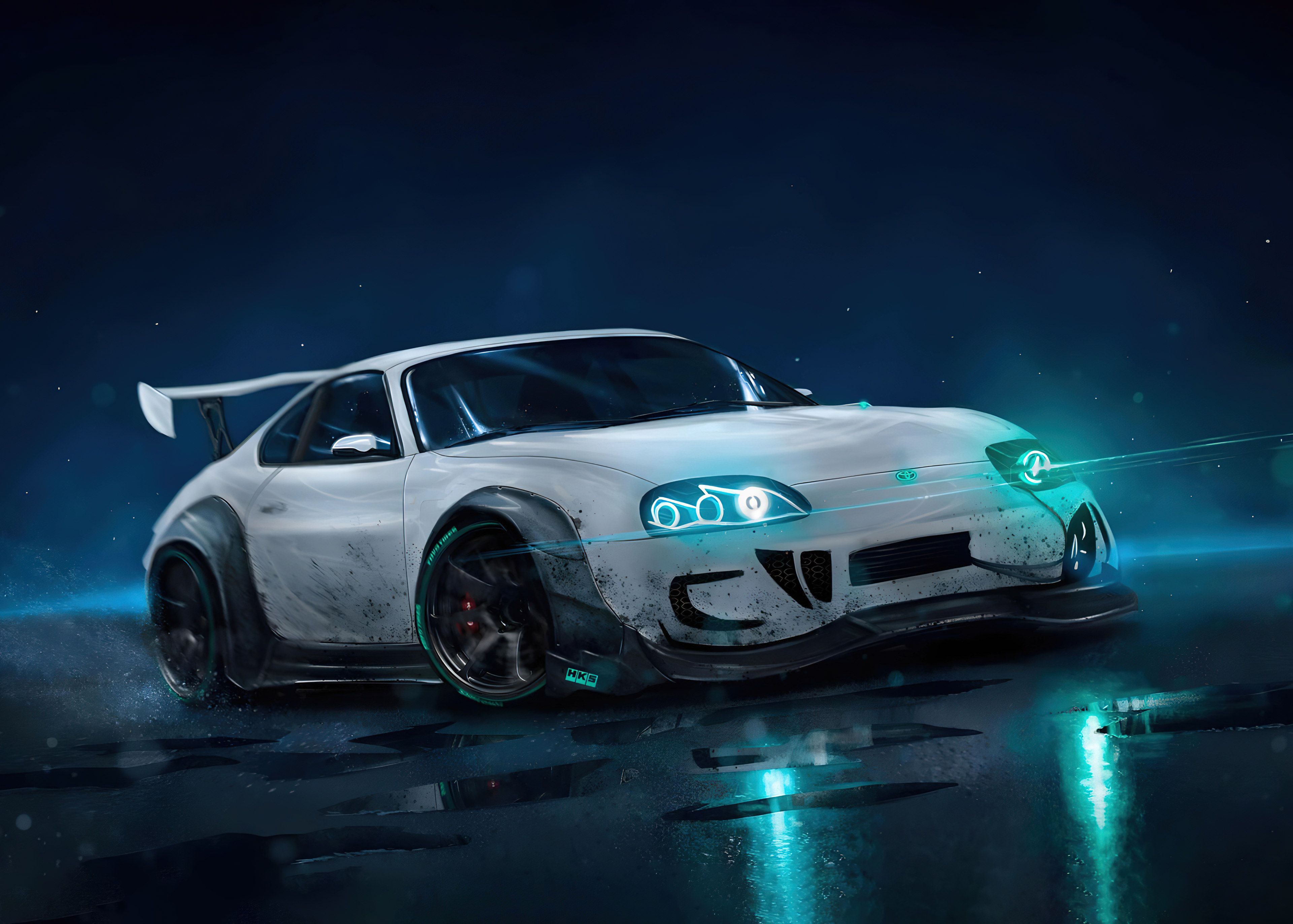 3840x2743 Toyota Supra Wallpaper and Background