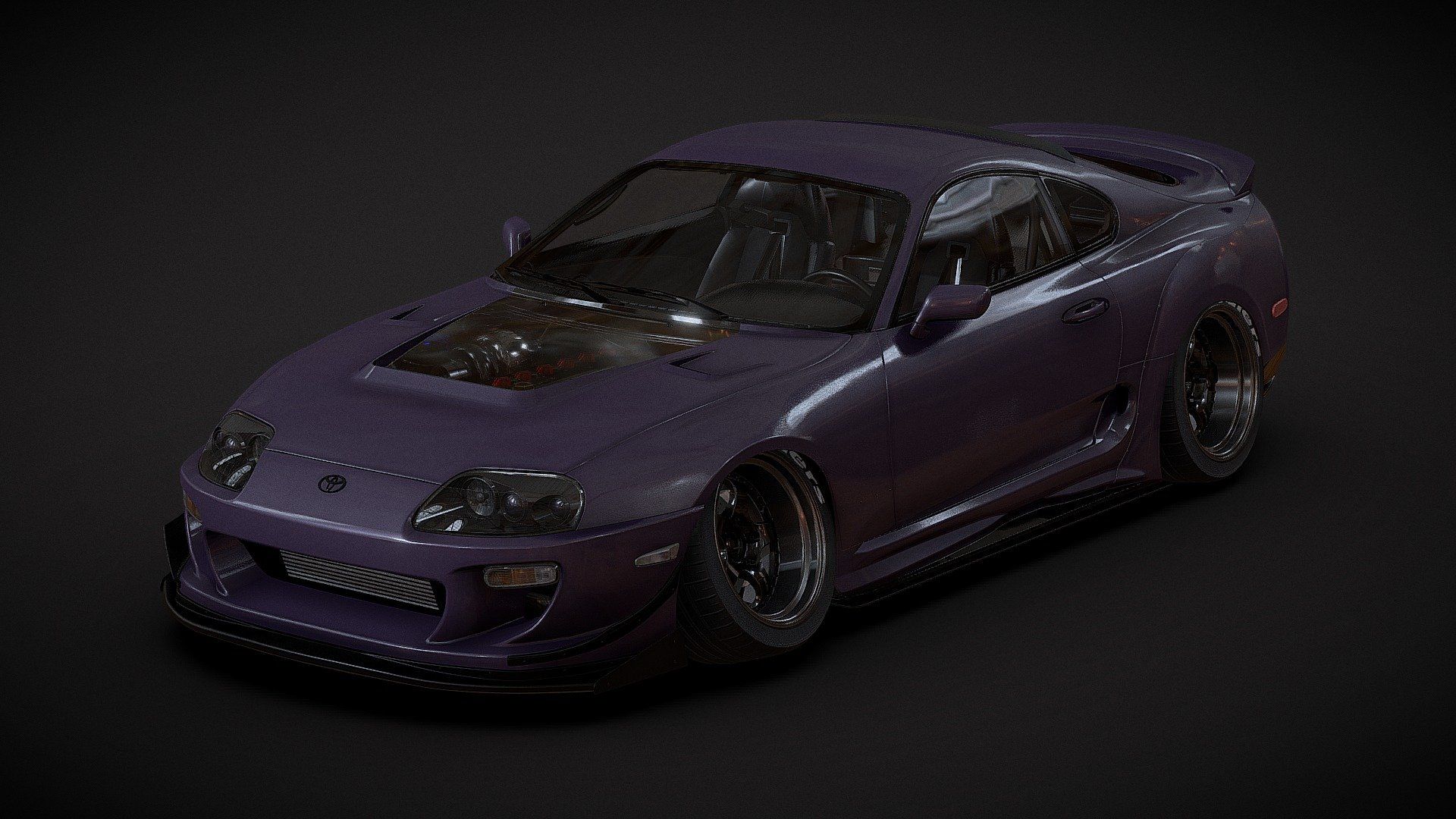 1920x1080 TOYOTA SUPRA MK4 (A80) Free 3D model by temich [61d402d]