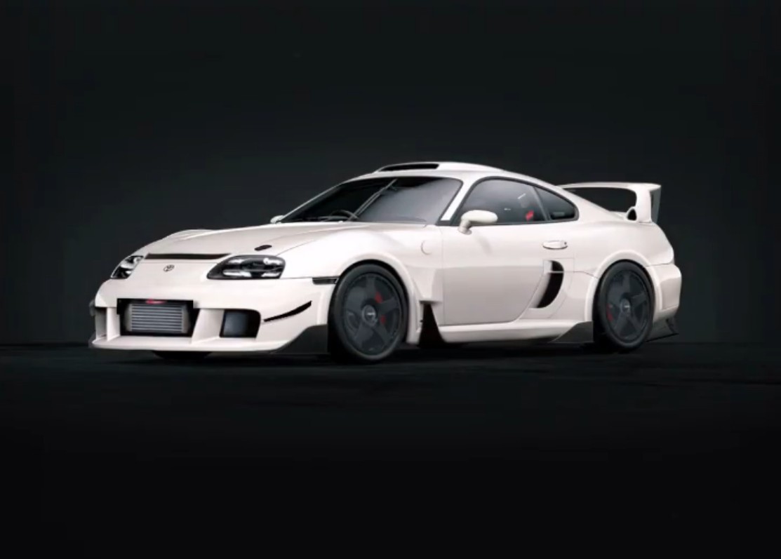 1113x797 Mesmerizingly Fast Digital Conversion Makes A80 Toyota Supra a Furious Widebody