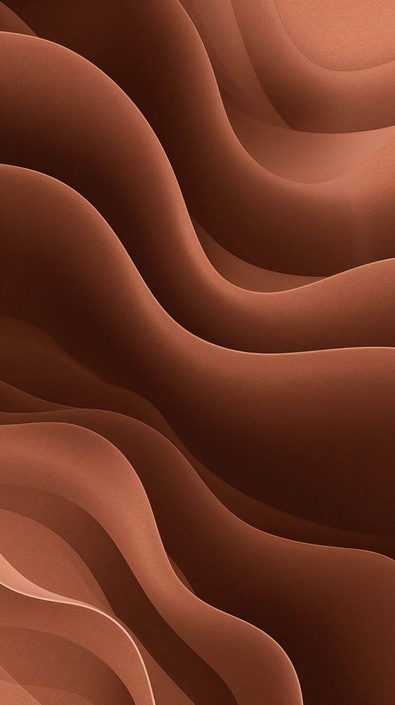 768x1371 Free Minimal Brown Wallpaper