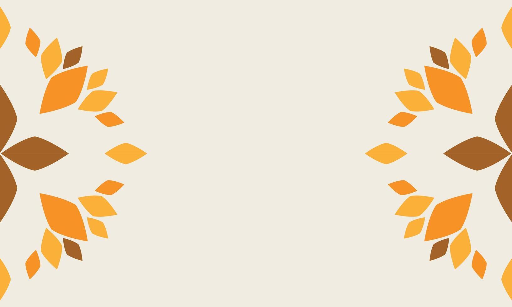 1633x980 Minimalist floral wallpaper warm autumn tones