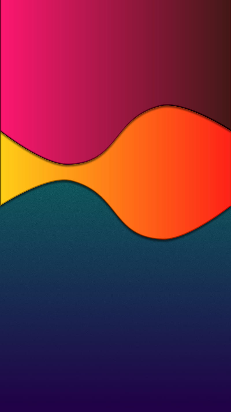 800x1422 Minimal, Geometric, abstract, colorful, cool, paint, pattern, texture, warm, HD phone wallpaper