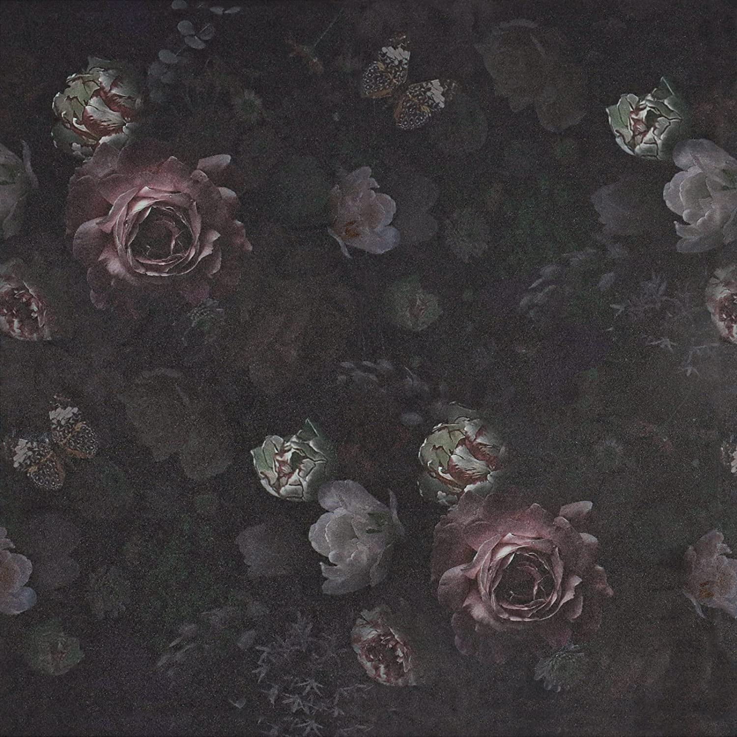 1500x1500 VEELIKE Peony Floral Wallpaper ‎17.7''x354''(45cm×9m)