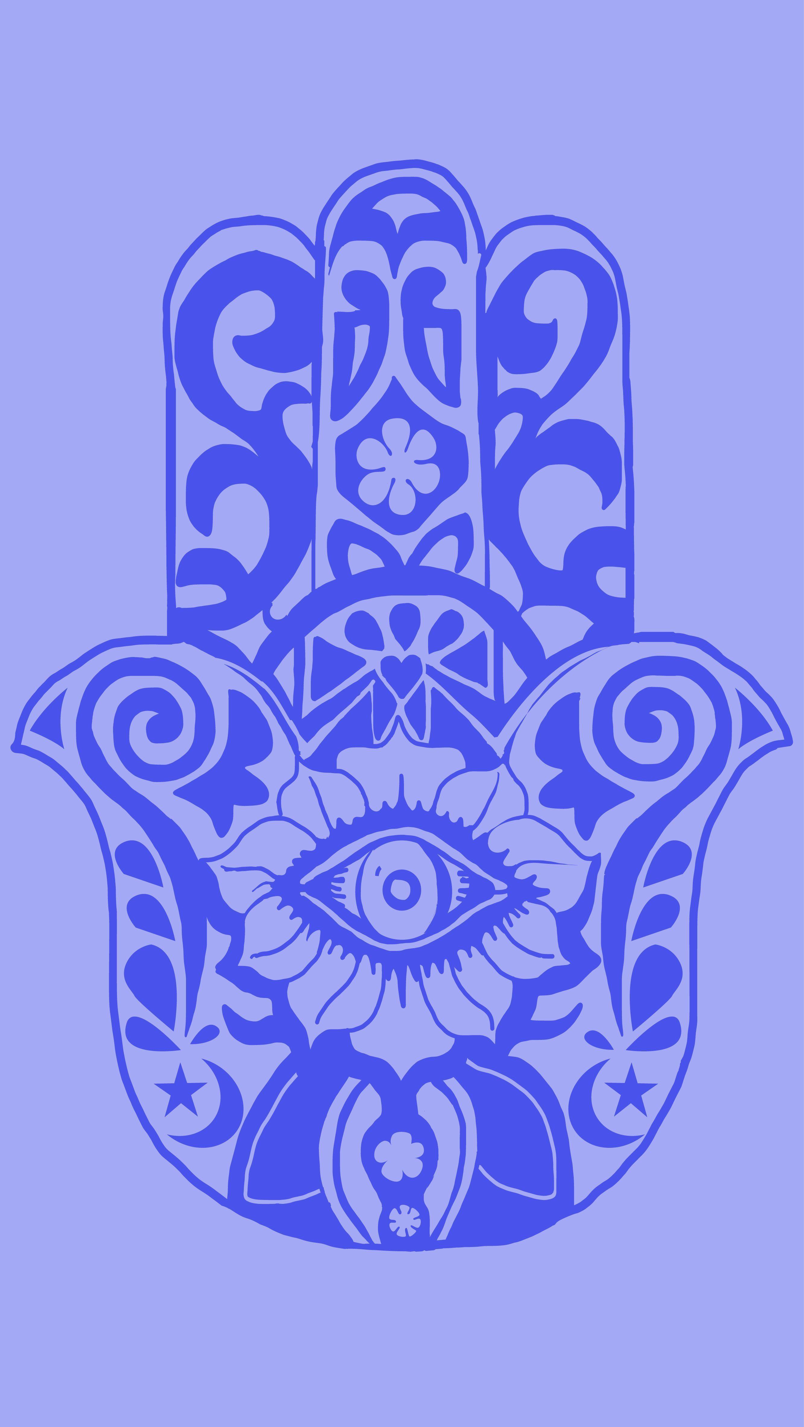 2667x4733 Hamsa Wallpaper