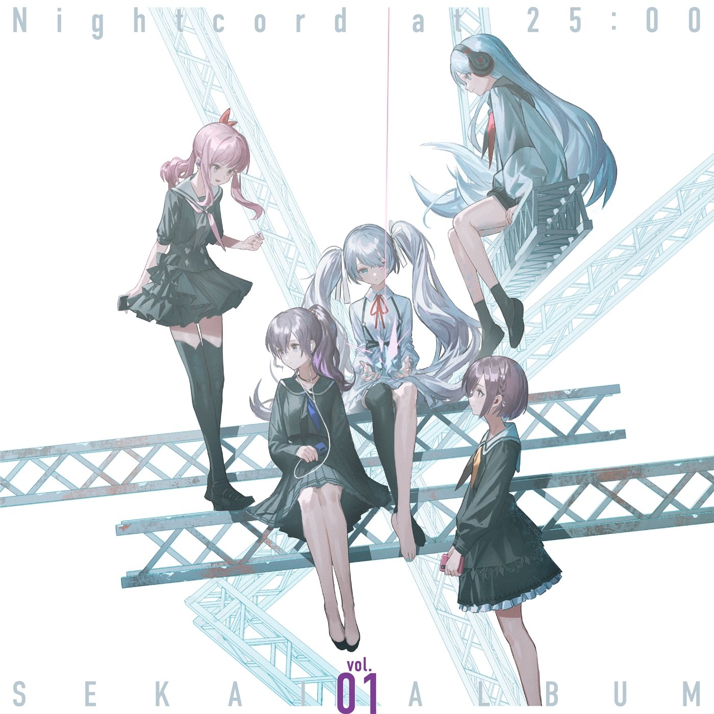 1400x1400 Nightcord at 25:00 SEKAI ALBUM vol.1 (2022) MP3 Soundtracks for FREE!