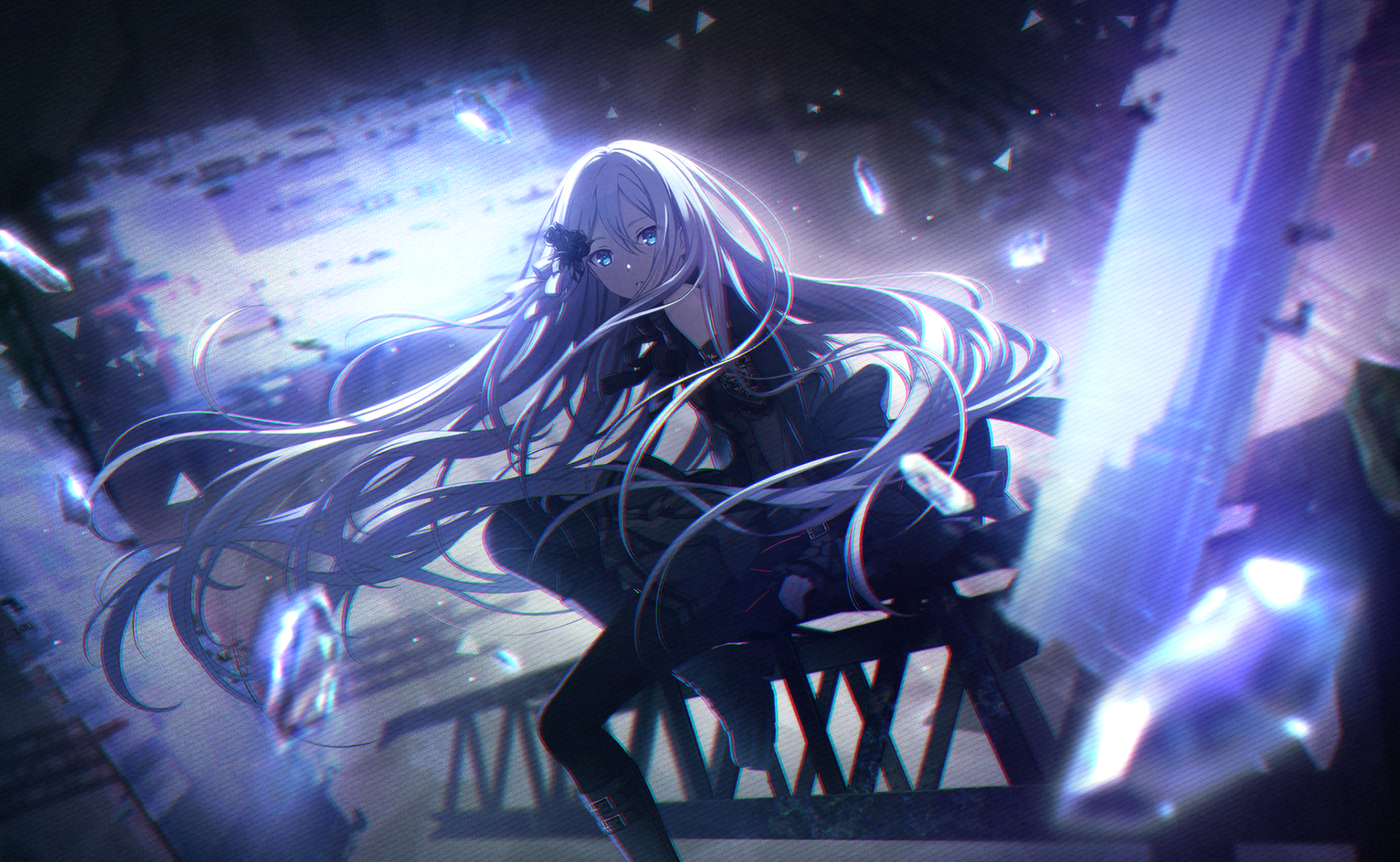 2048x1261 25 Ji Night Chord De (Nightcord At 25:00) Sekai Colorful Stage! Feat. Hatsune Miku By SEGA Anime Image Board